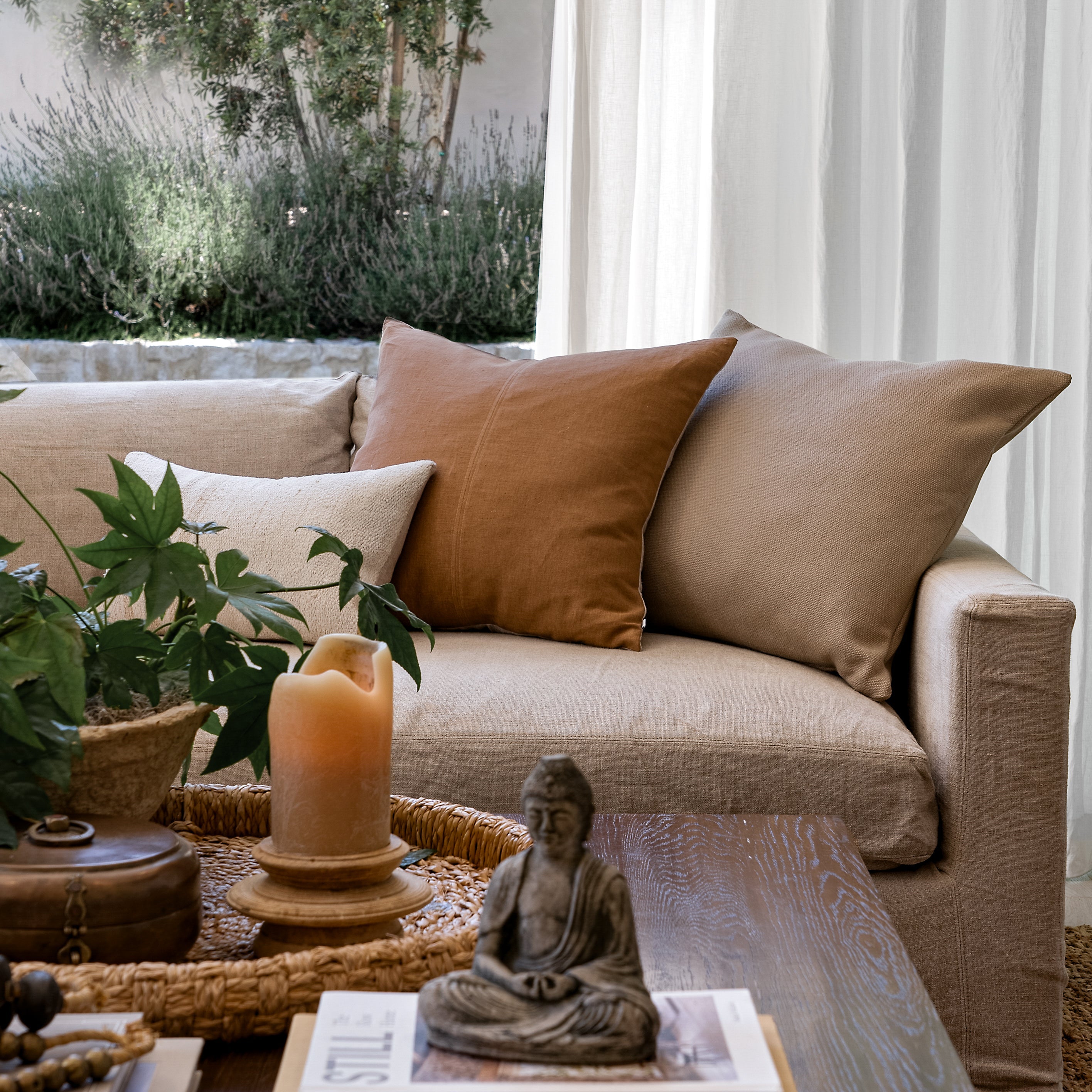 Taos Pillow - Pure Salt