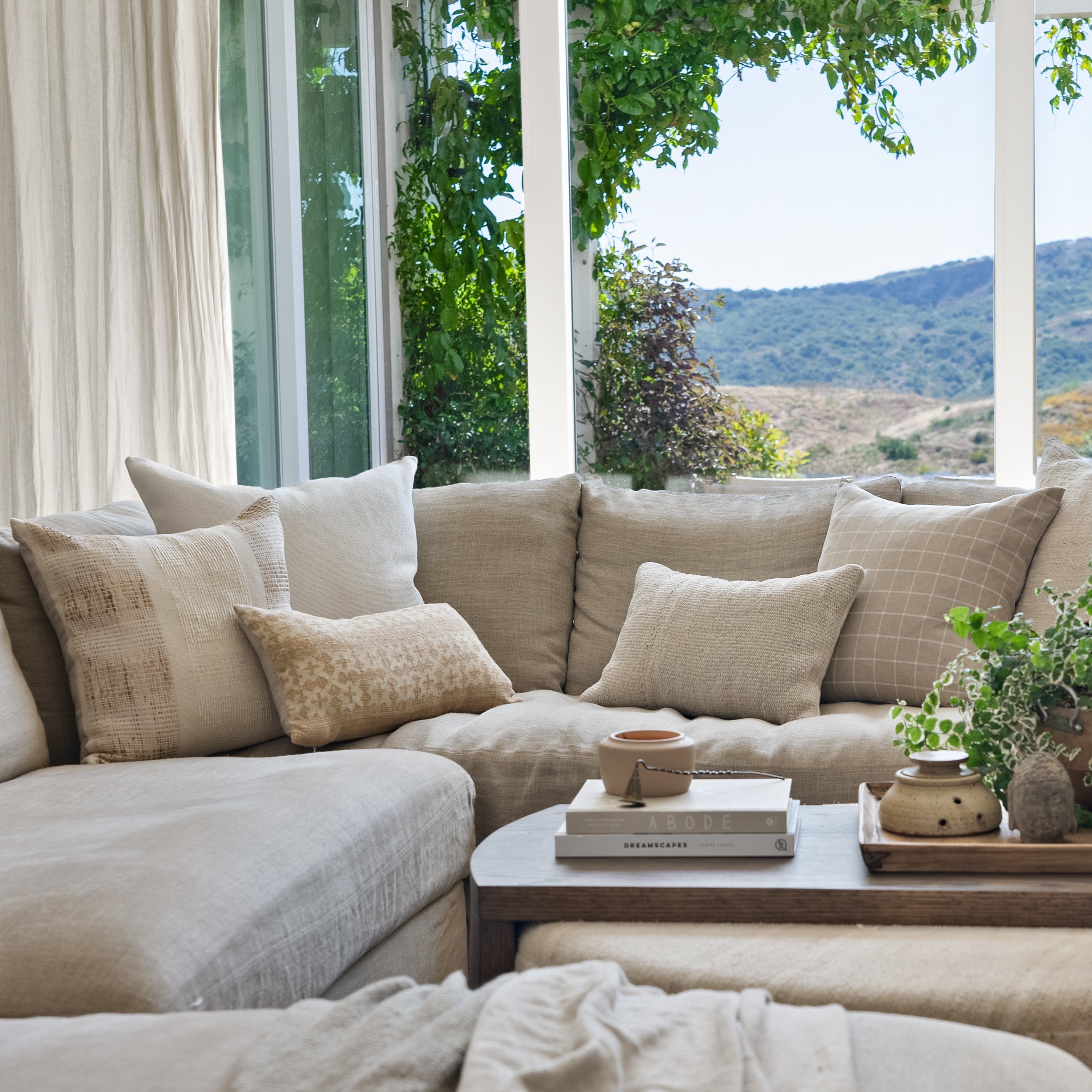 Vail Pillow - Pure Salt