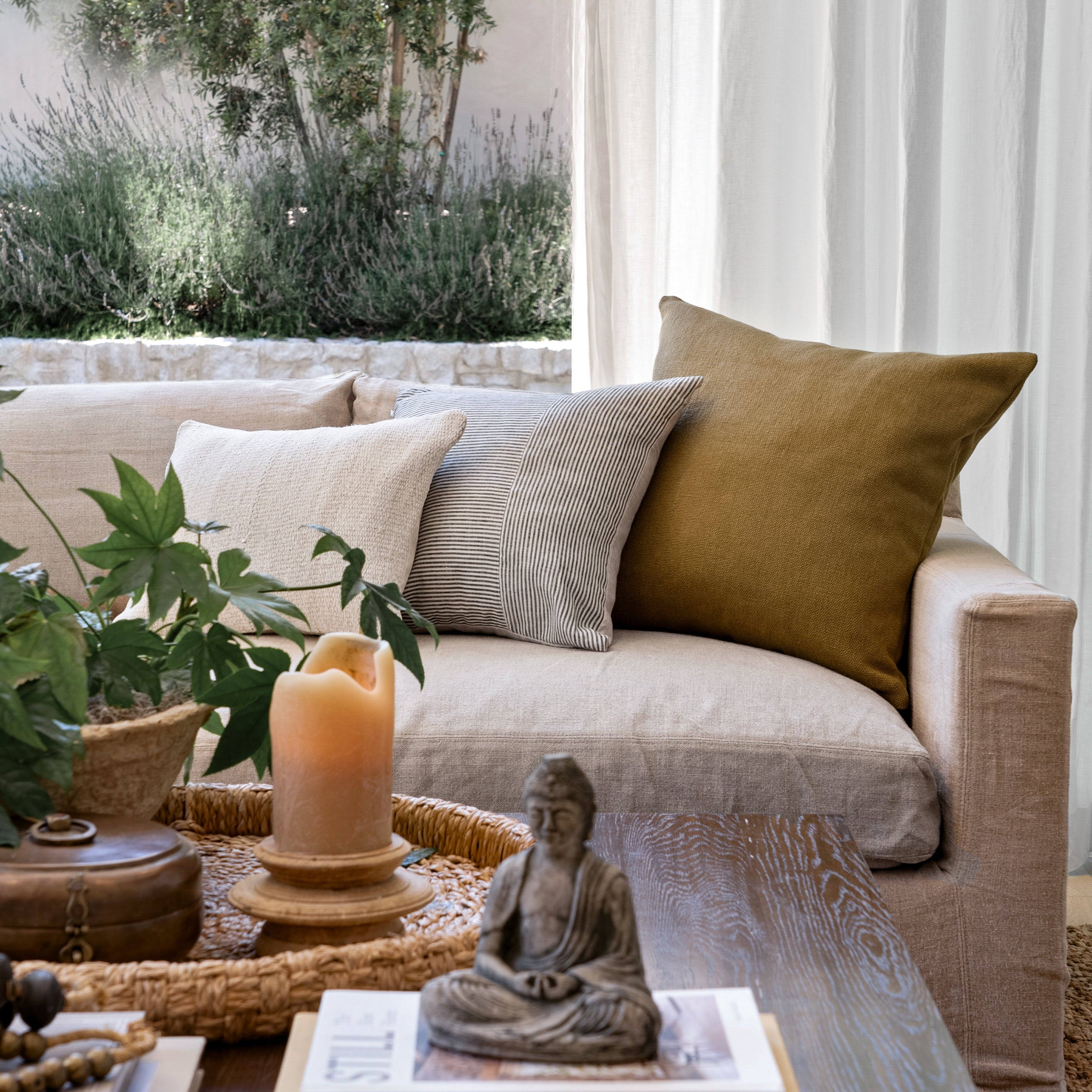 Yuma Pillow - Pure Salt