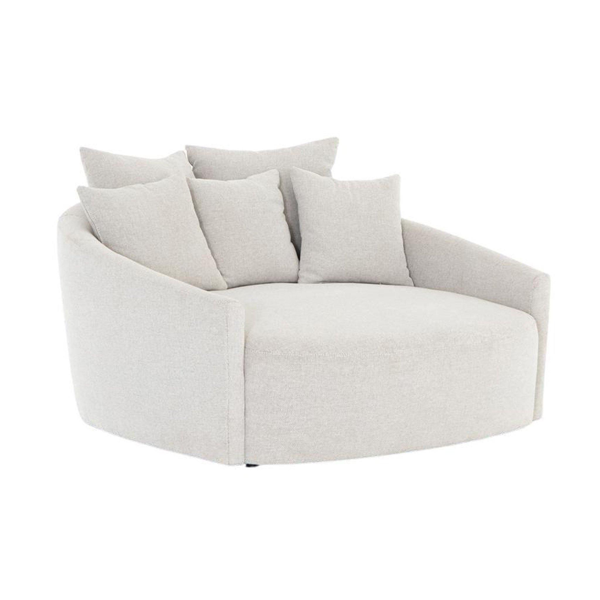 Addison Media Lounger in Delta Bisque - Pure Salt Shoppe