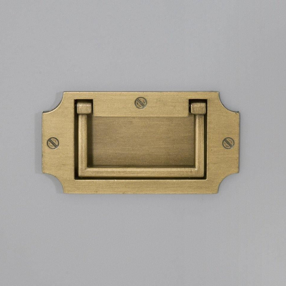 Barrett 2 Drawer Nightstand, Grey & Gold - Pure Salt Shoppe