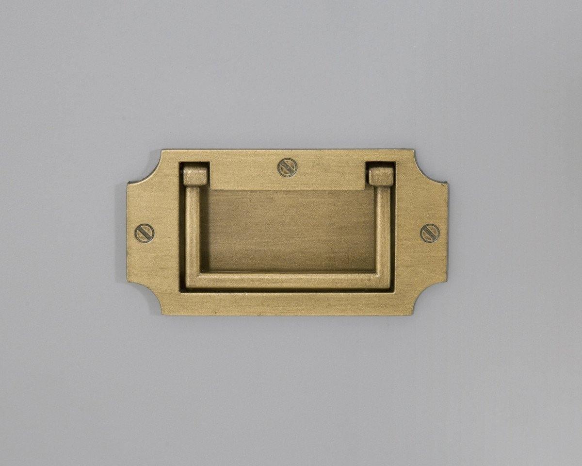 Barrett 2 Drawer Nightstand, Grey & Gold - Pure Salt Shoppe