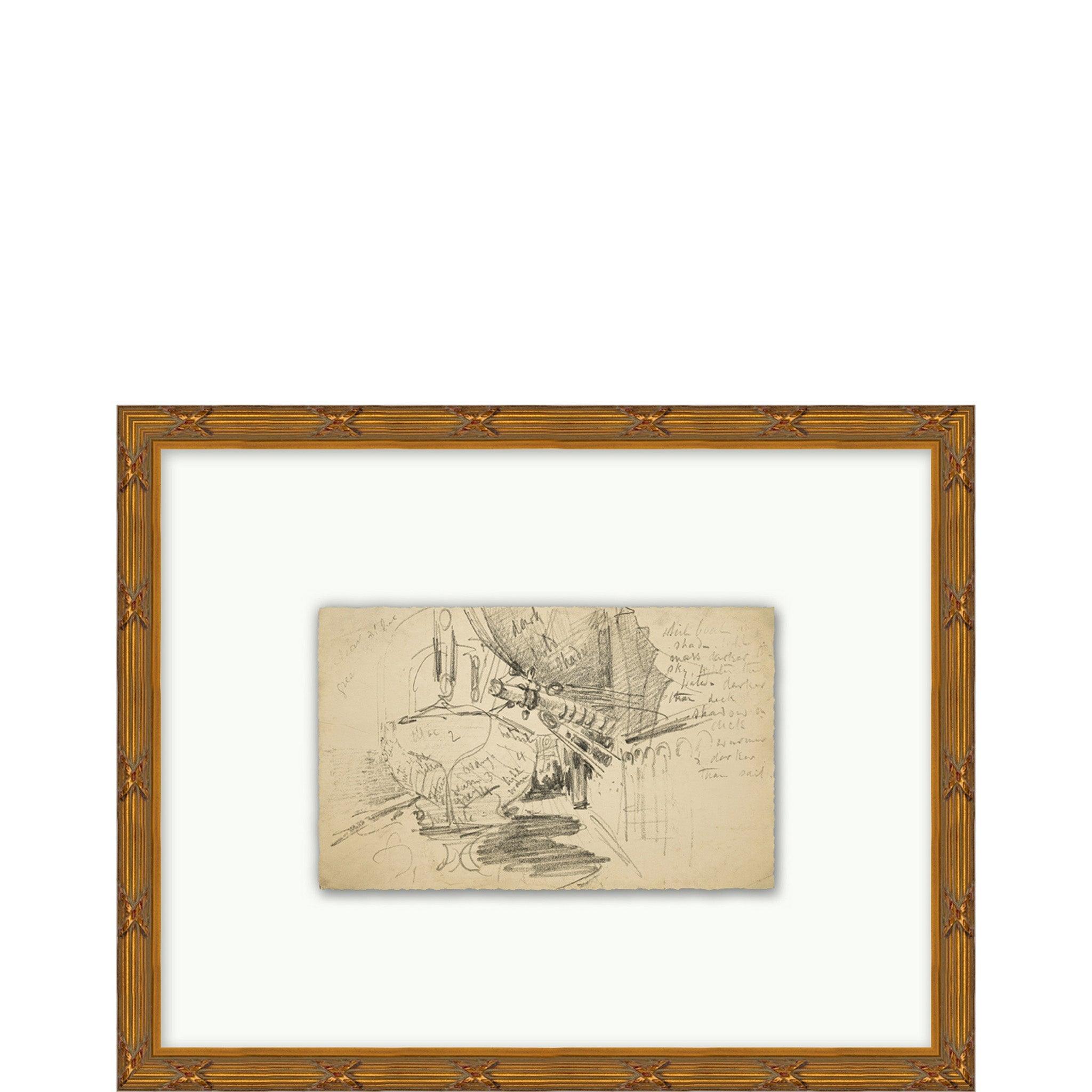 Boat Sketch I - Pure Salt Shoppe