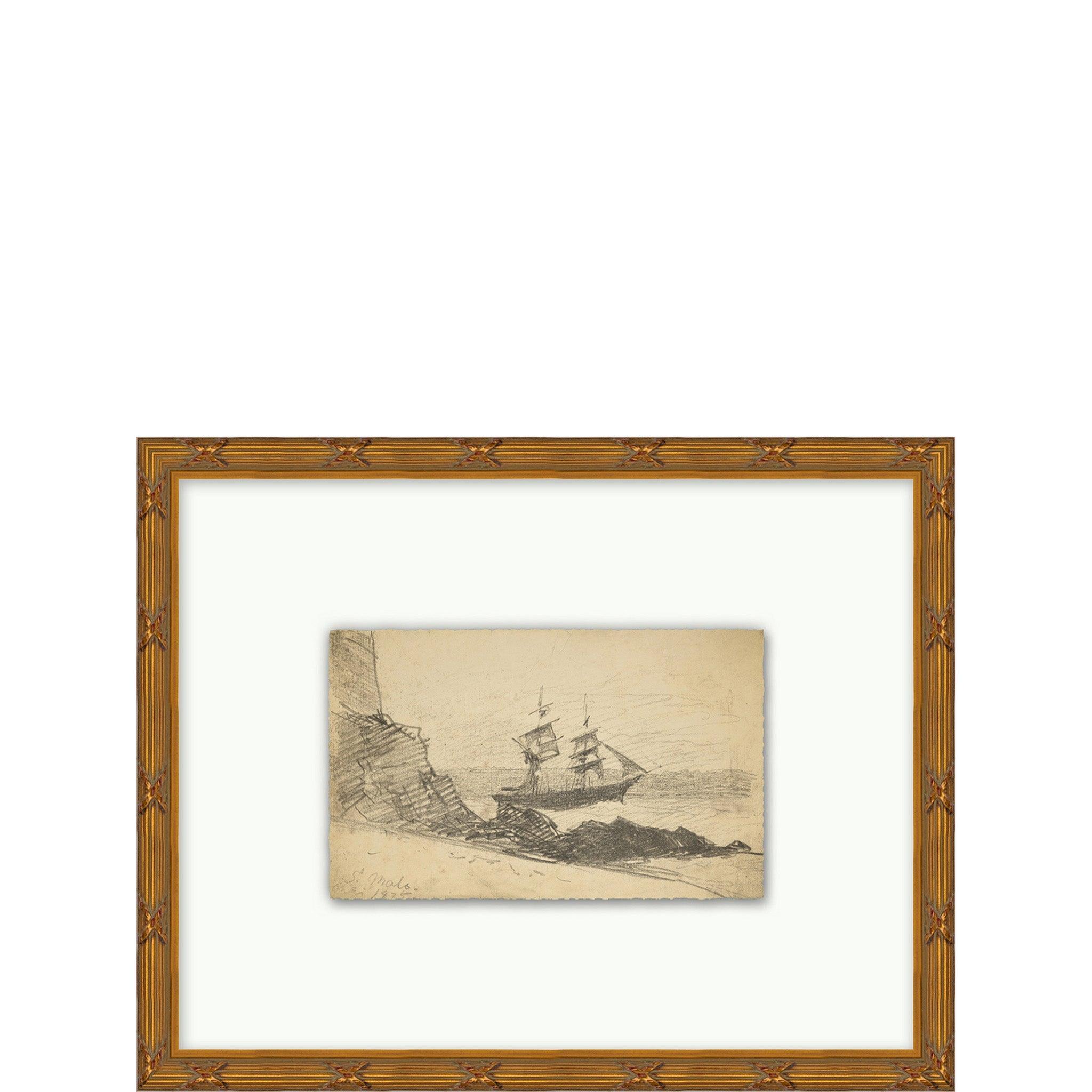 Boat Sketch II - Pure Salt Shoppe