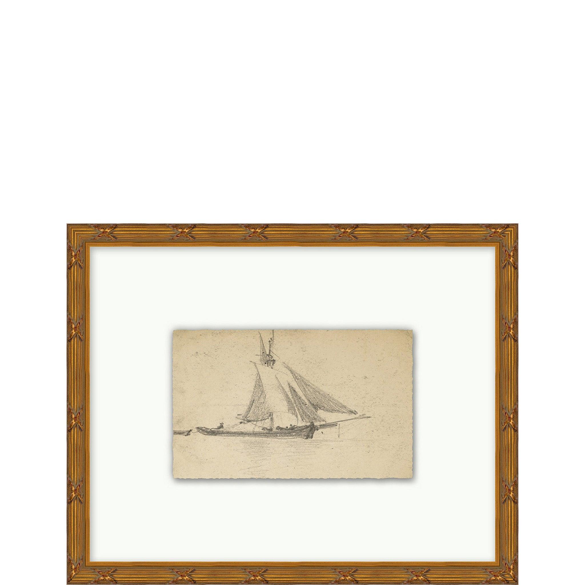 Boat Sketch III - Pure Salt Shoppe