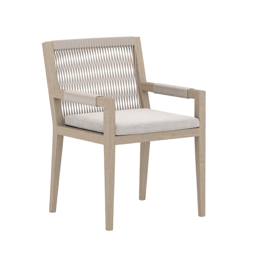 Brooklyn Outdoor Dining Chair, Stone Grey - Pure Salt Shoppe