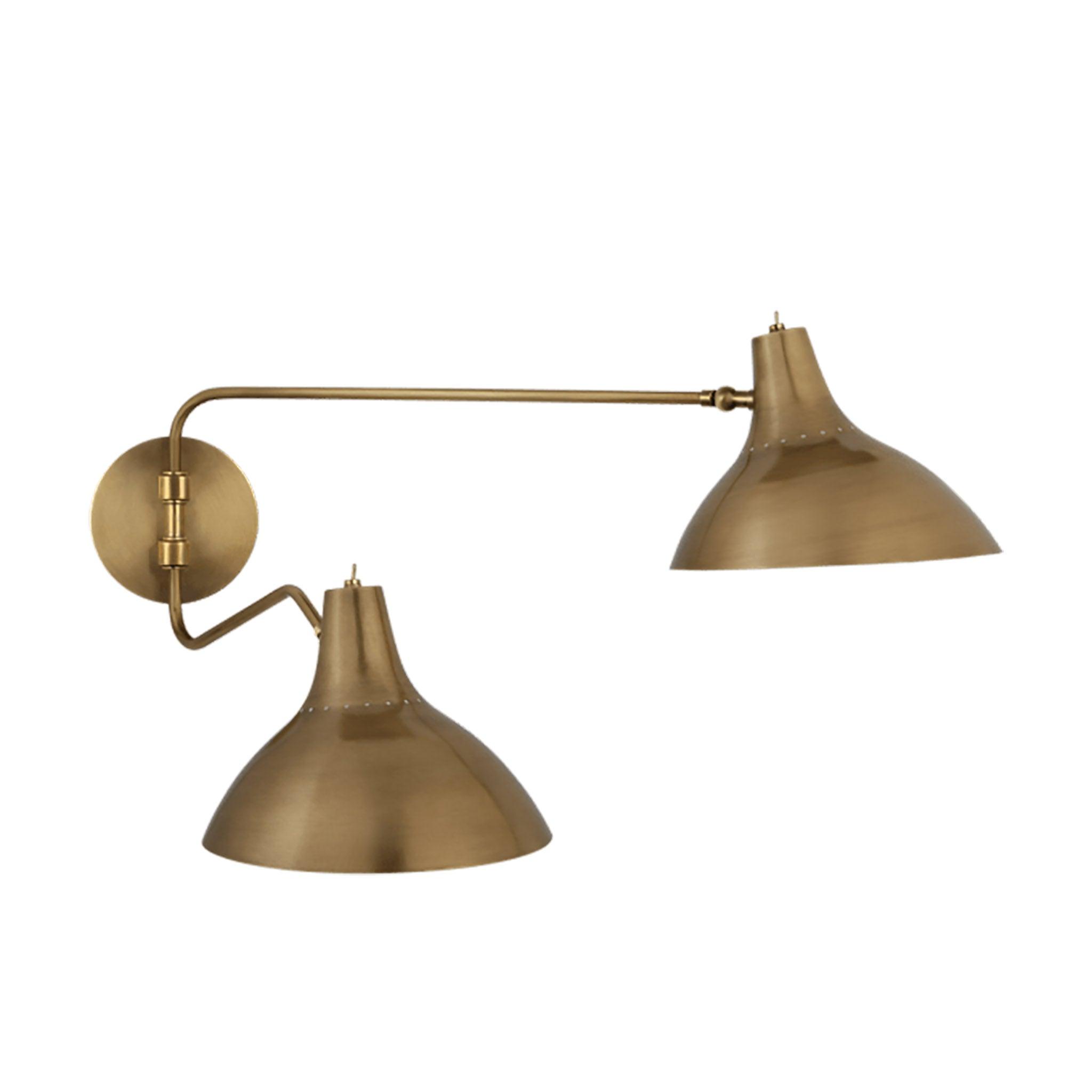 Charlton Medium Double Wall Light - Pure Salt Shoppe
