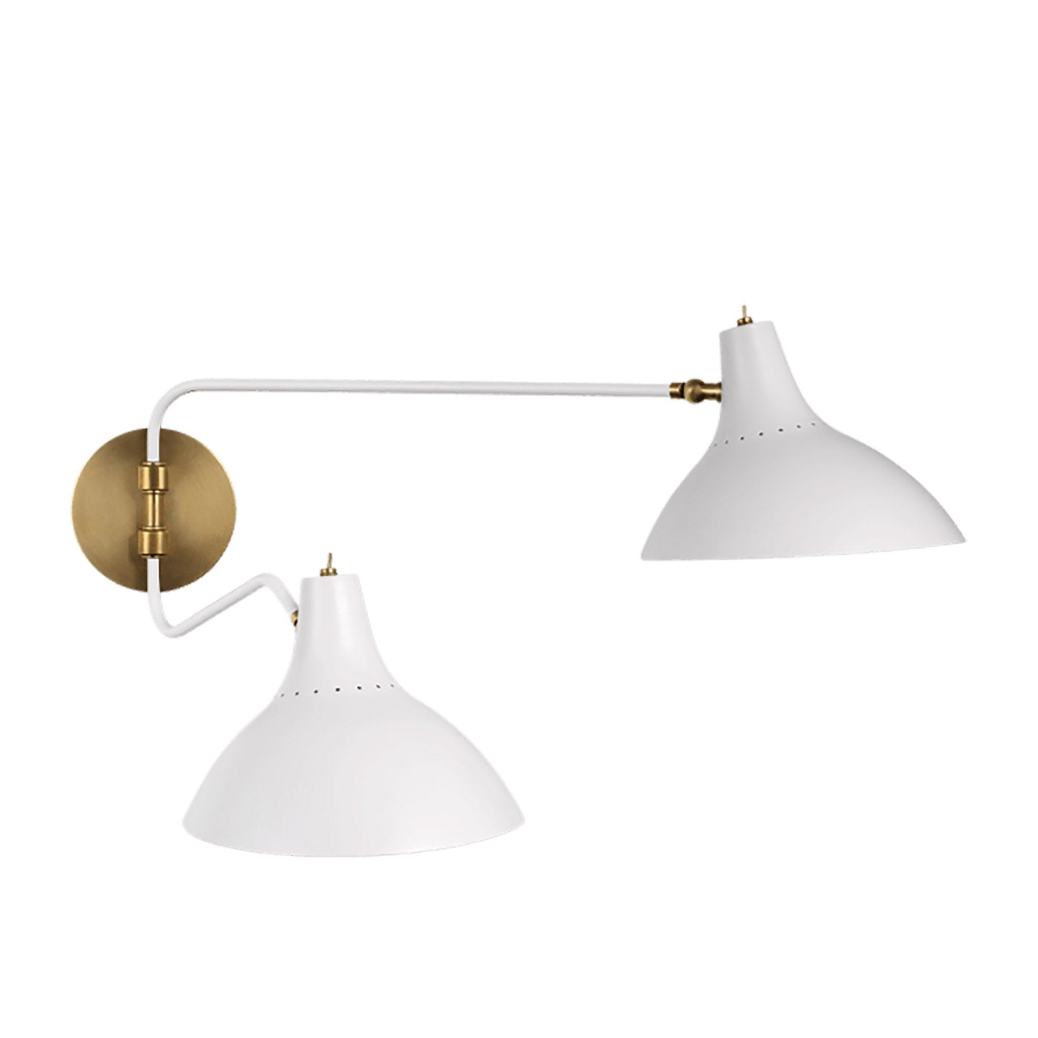 Charlton Medium Double Wall Light - Pure Salt Shoppe