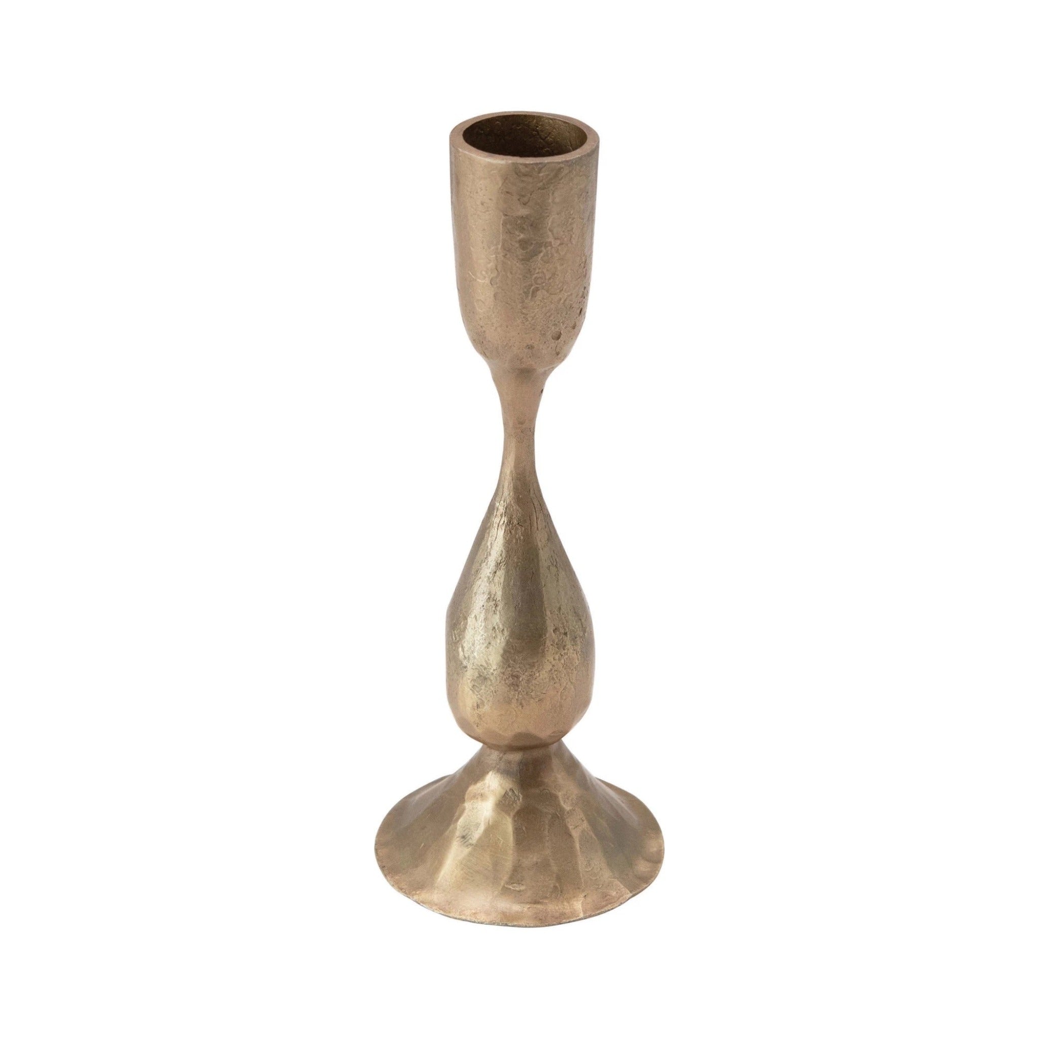 Haze Hand Foraged Metal Taper Candle Holder - Pure Salt Shoppe