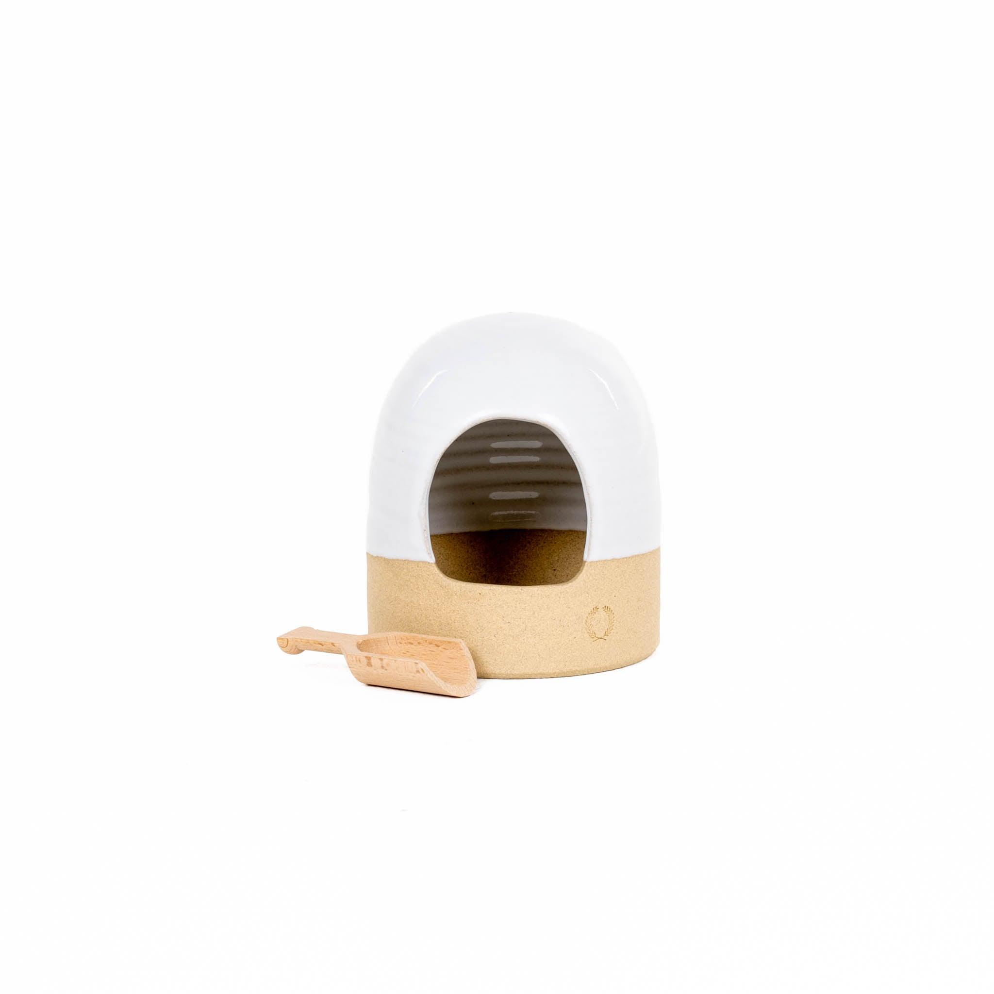 Faerie Beehive Salt Cellar & Scoop - Pure Salt Shoppe