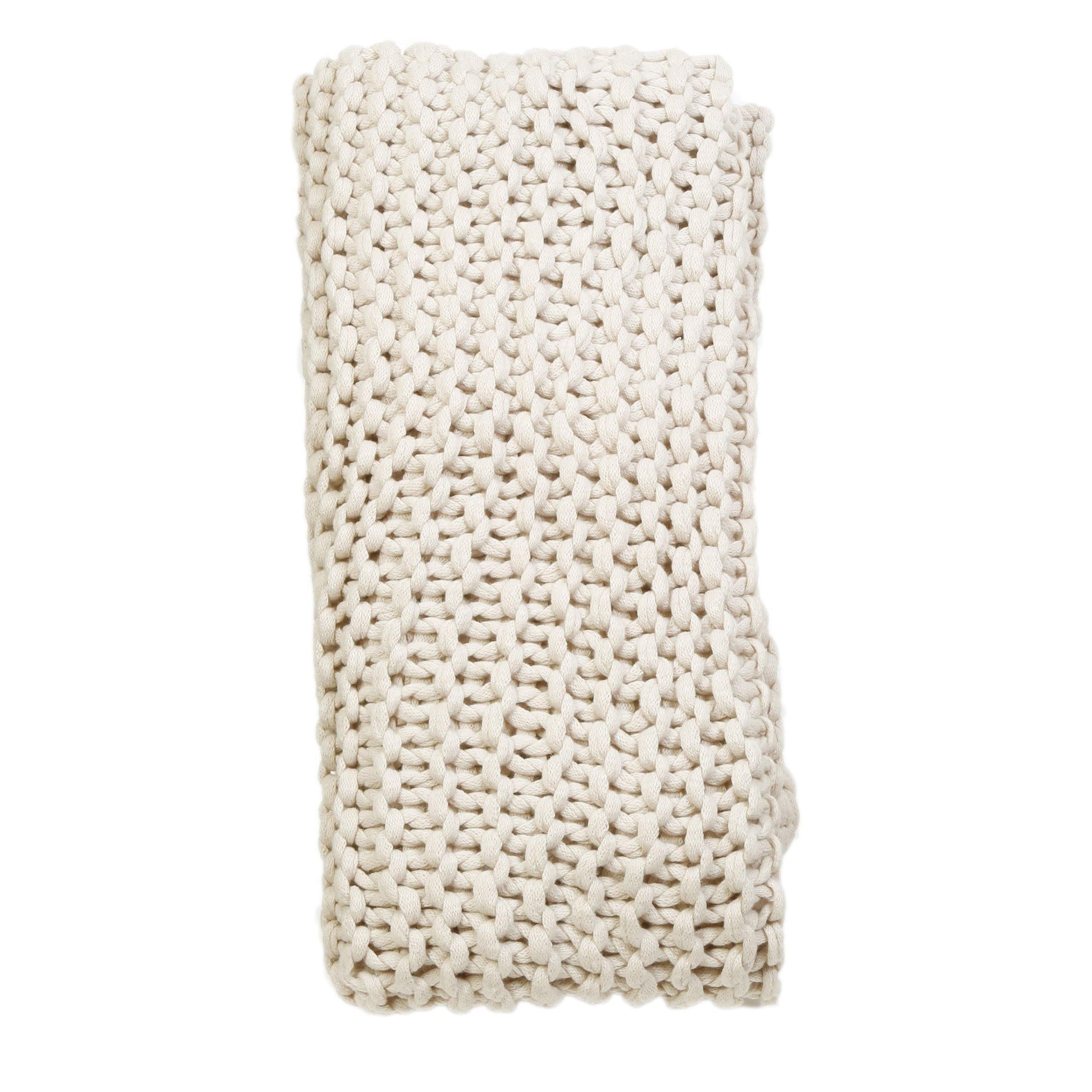 Finn Throw by Pom Pom at Home, Antique White - Pure Salt Shoppe