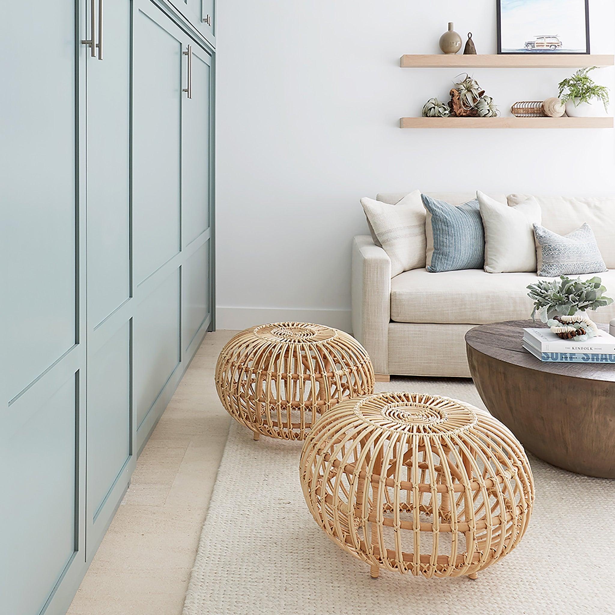 Flint Ottoman - Pure Salt Shoppe