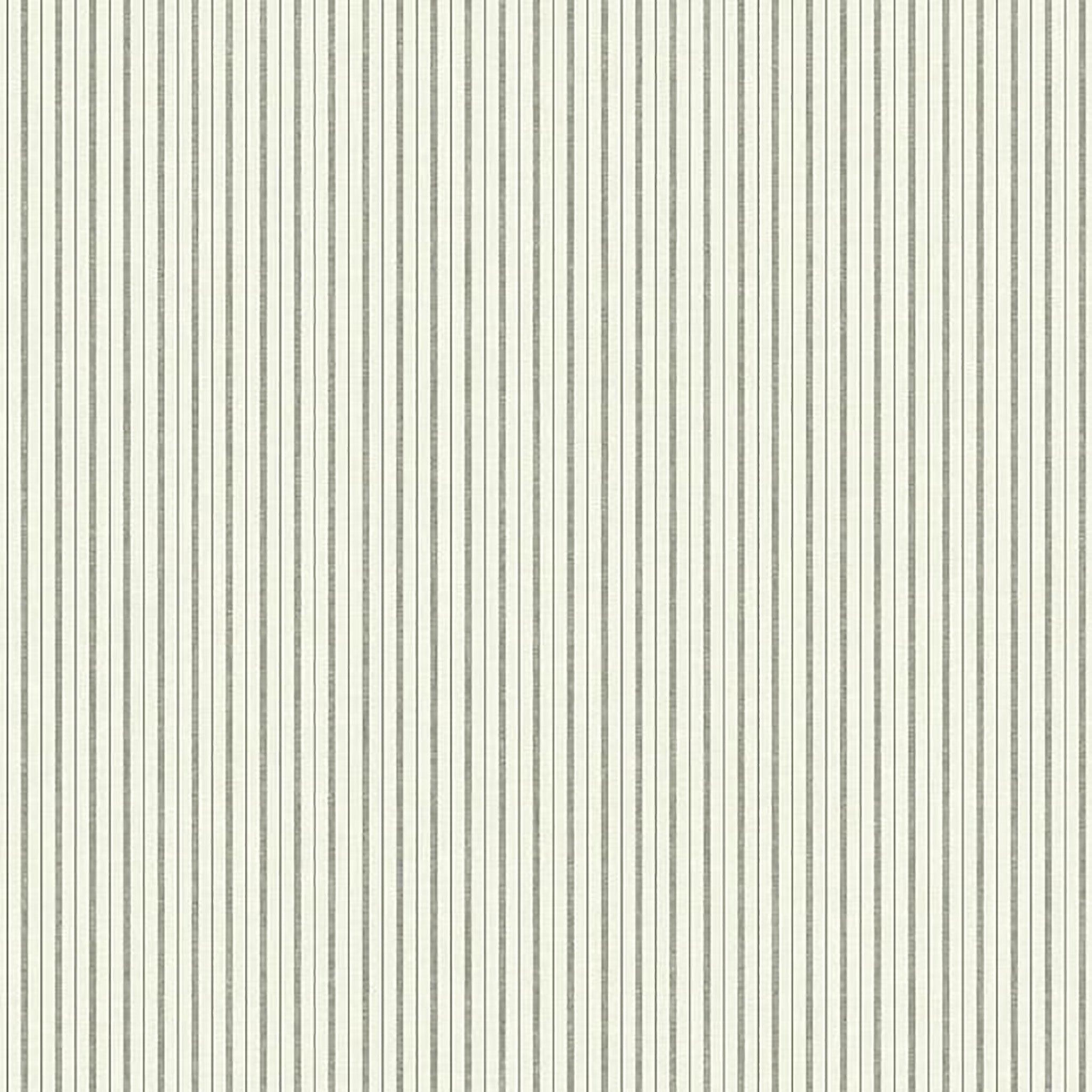 French Ticking Wallpaper in Black and White - Pure Salt Shoppe