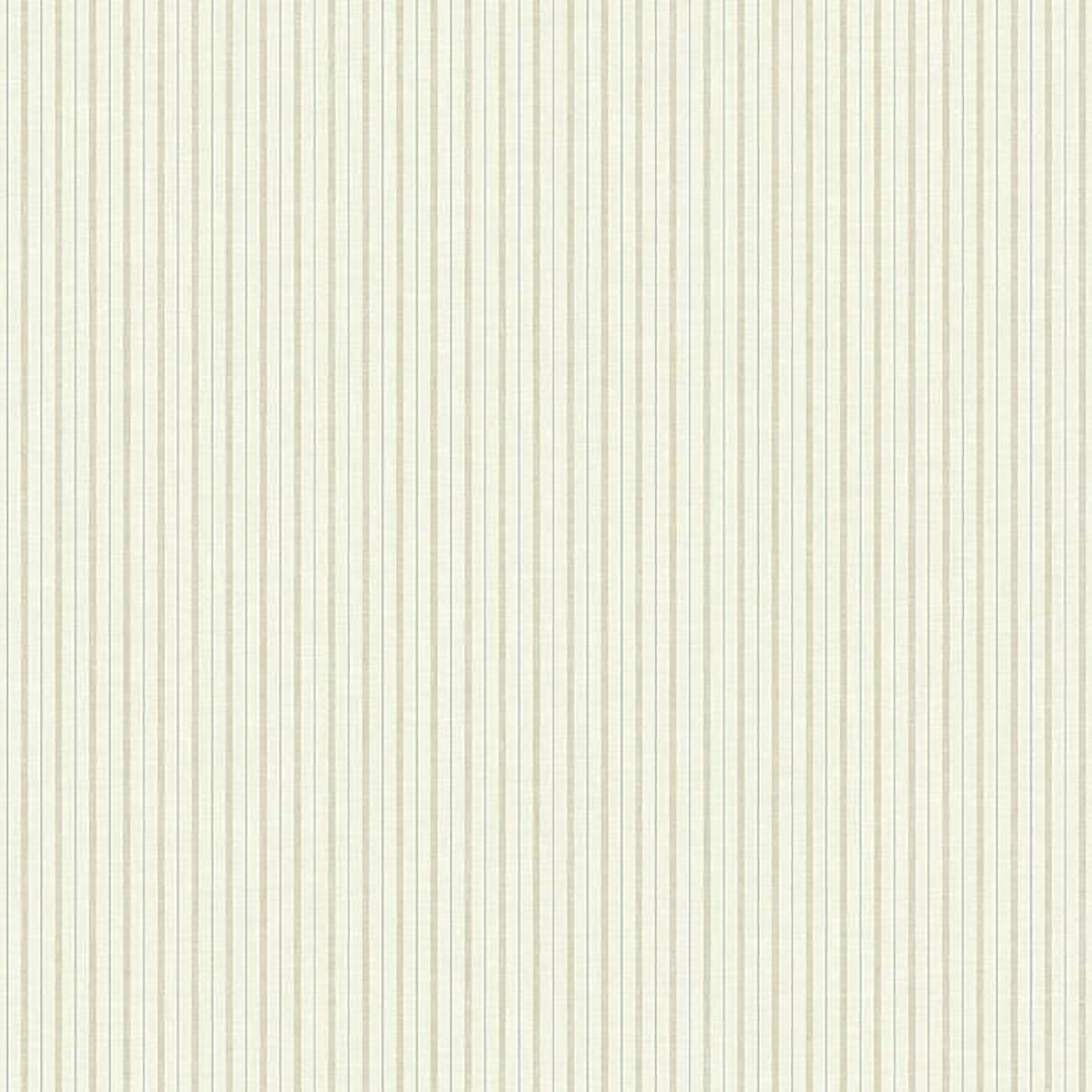 French Ticking Wallpaper in Cream - Pure Salt Shoppe