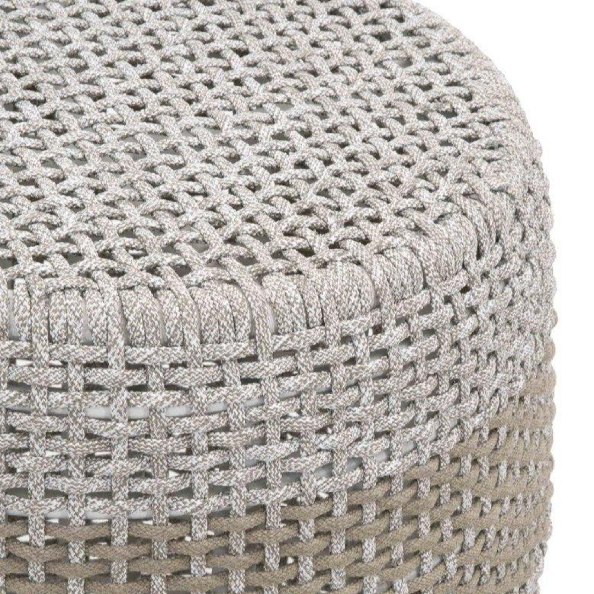 Leona Outdoor Accent Table, Platinum - Pure Salt Shoppe