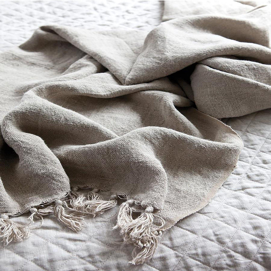 Montauk Blanket by Pom Pom at Home, Natural - Pure Salt Shoppe