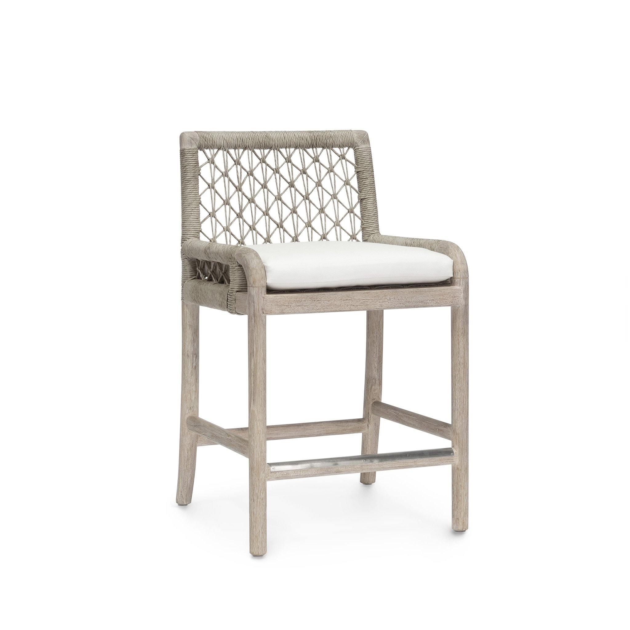 Montecito Outdoor Counter Stool - Pure Salt Shoppe