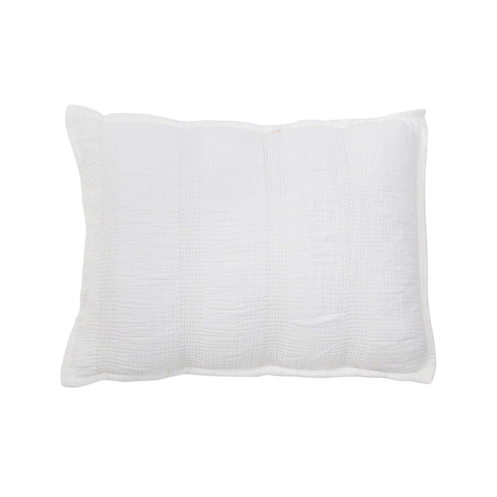 Nantucket Matelasse Collection by Pom Pom at Home, White - Pure Salt Shoppe