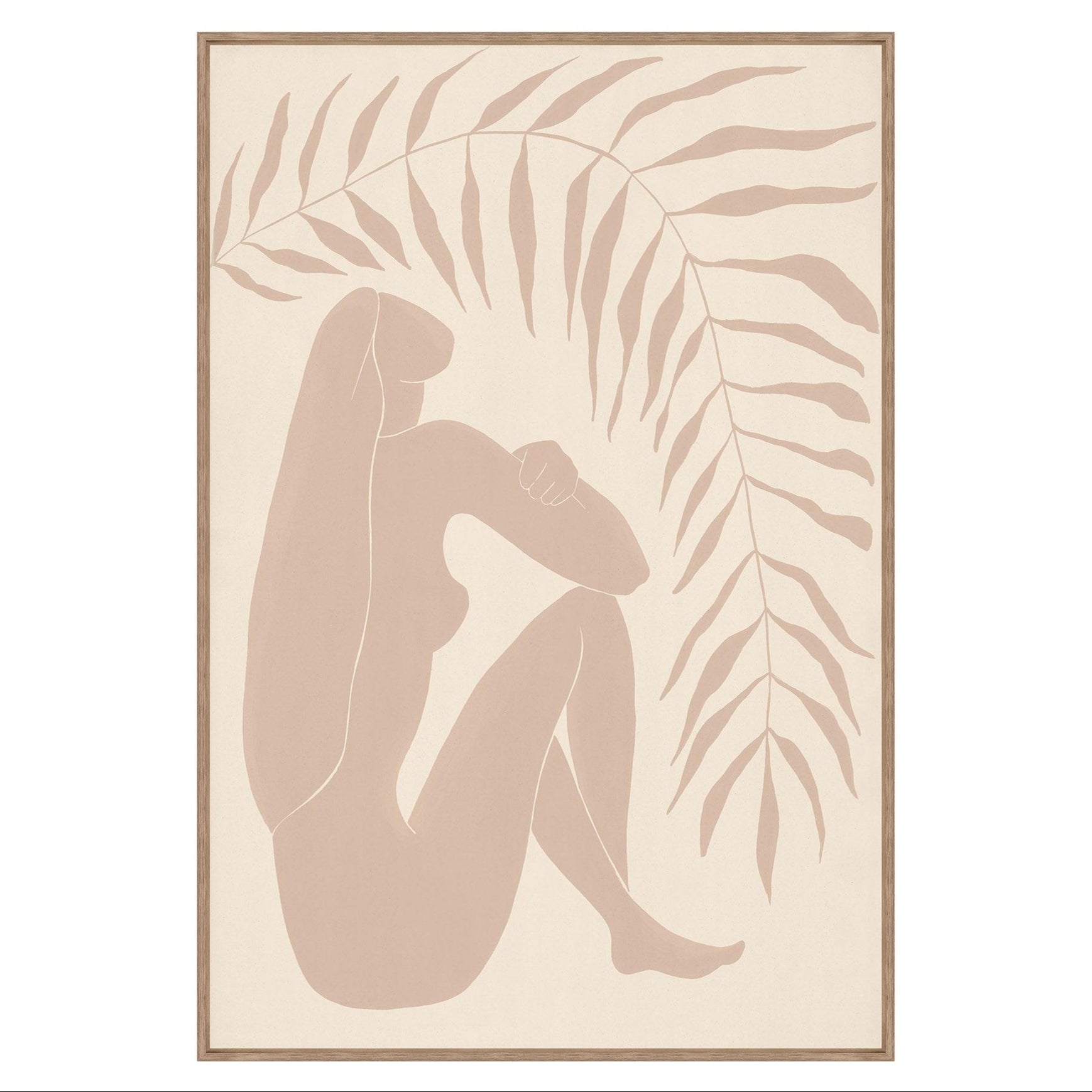 Palm Girl Portrait - Pure Salt Shoppe