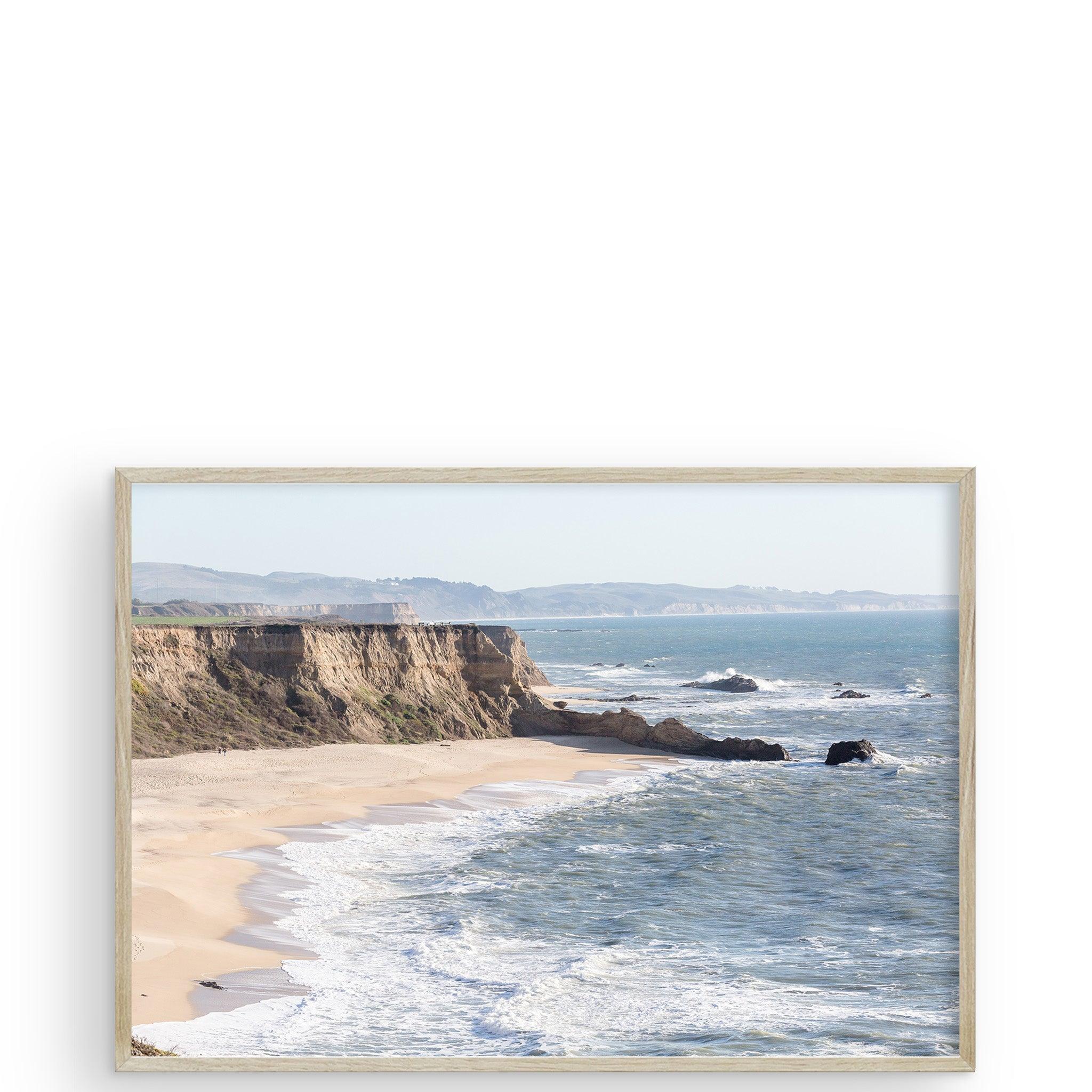 Pastel Cliffs Half Moon Bay CA by Carly Tabak - Pure Salt Shoppe