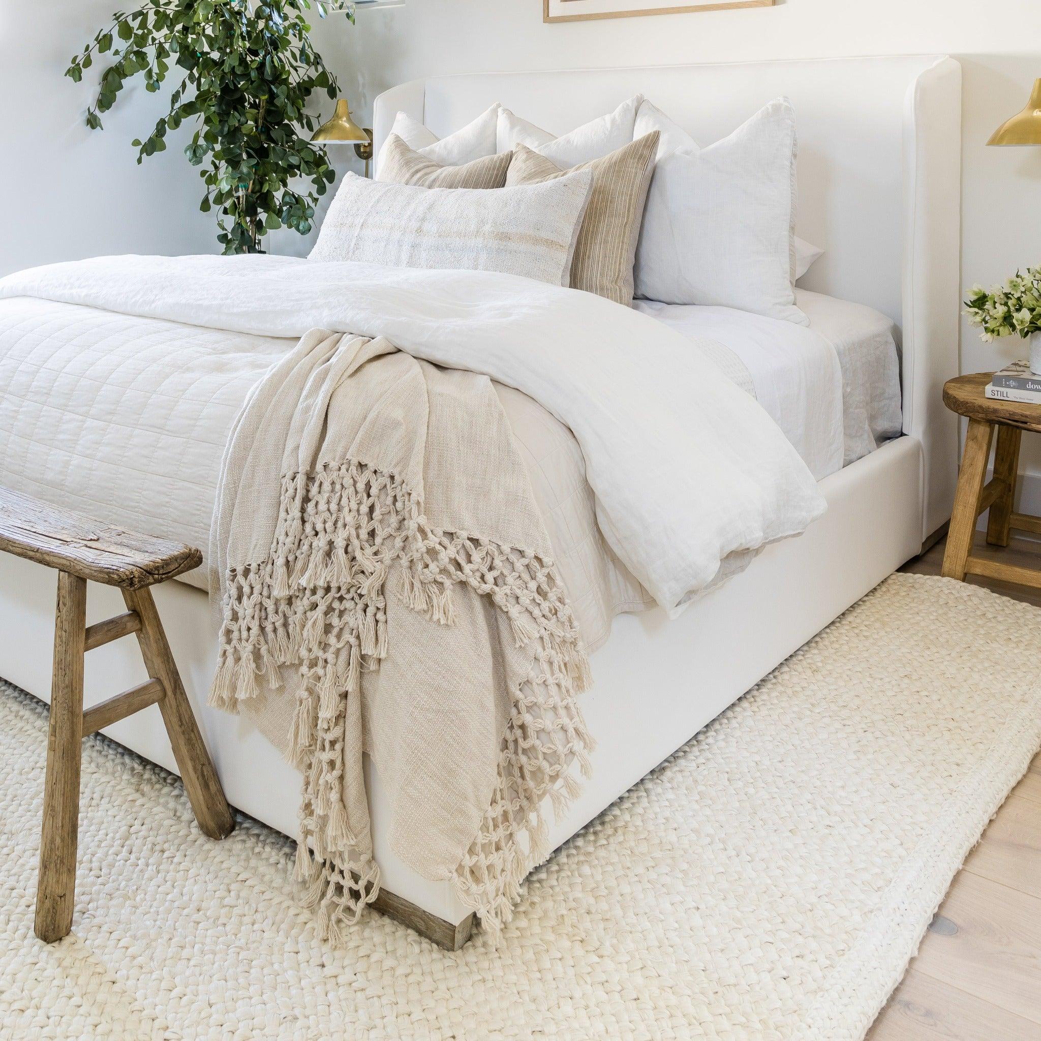 Pure Salt x Momeni Cassis Braid Bleach Rug - Pure Salt