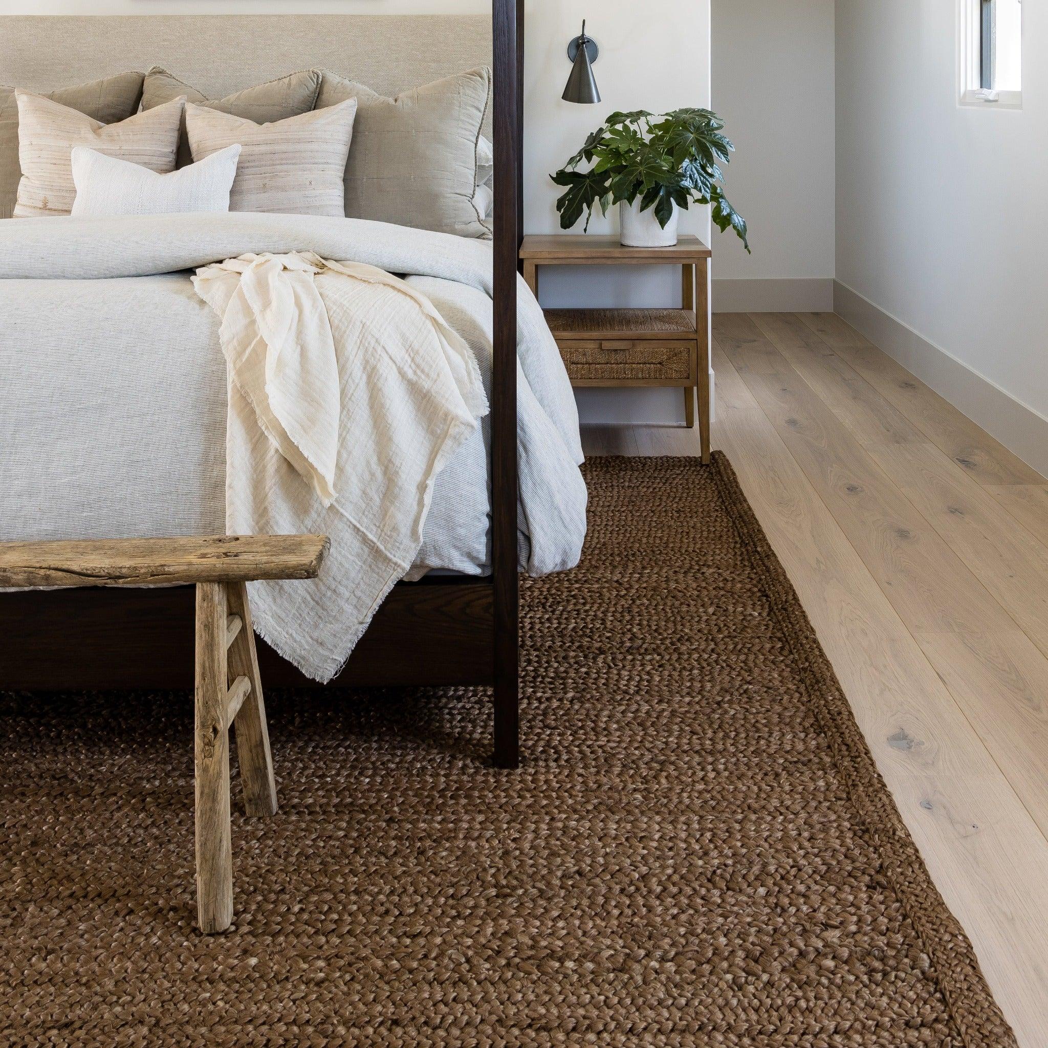 Pure Salt x Momeni Cassis Braid Walnut Rug - Pure Salt