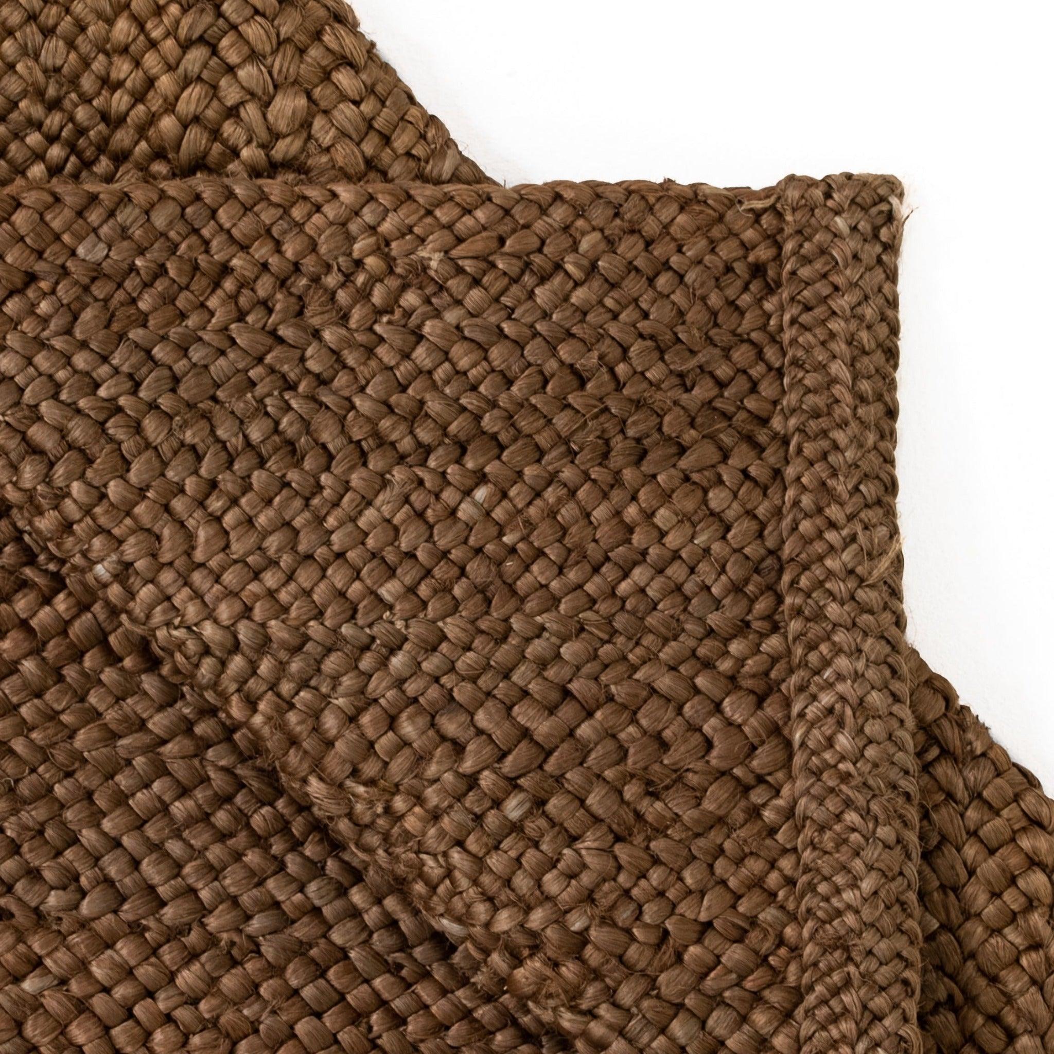 Pure Salt x Momeni Cassis Braid Walnut Rug - Pure Salt