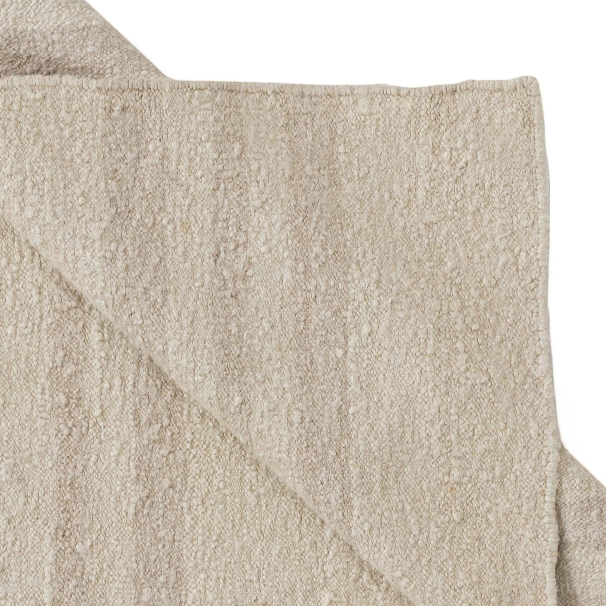 Pure Salt x Momeni Koukila Stitch Muted Stripe Rug - Pure Salt