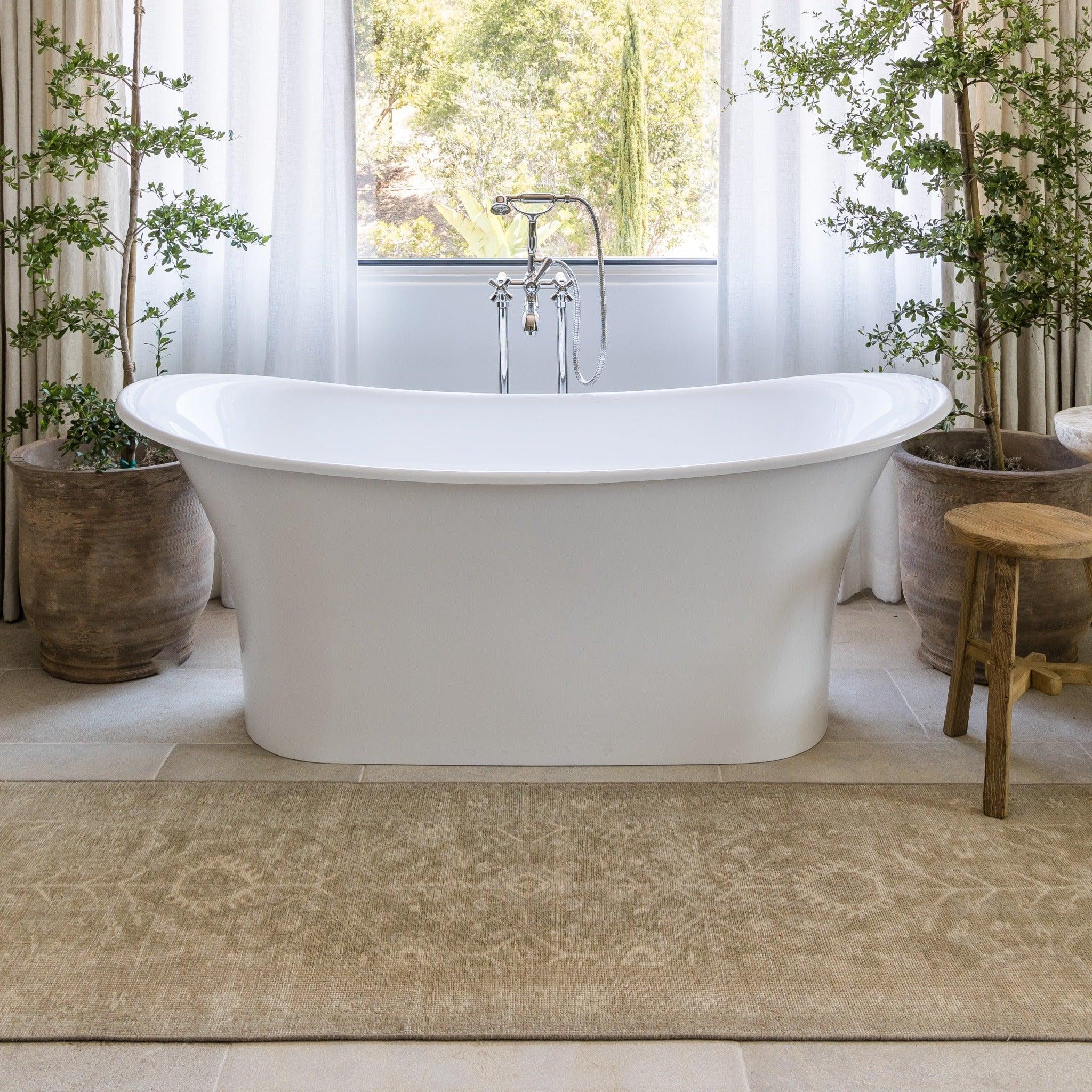 Pure Salt x Momeni Menorca Bazaar Ivory Rug - Pure Salt