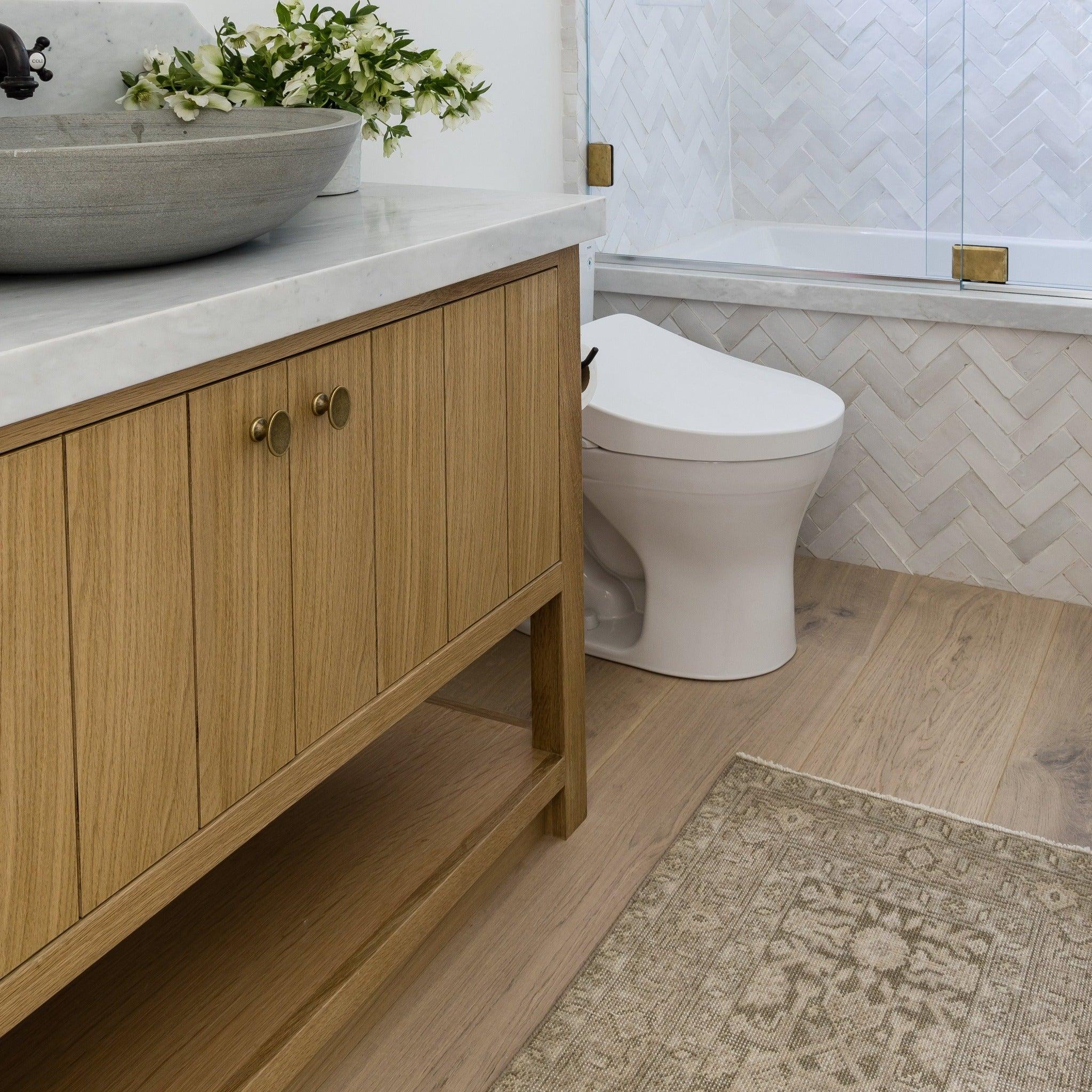 Pure Salt x Momeni Menorca Bazaar Taupe Rug - Pure Salt