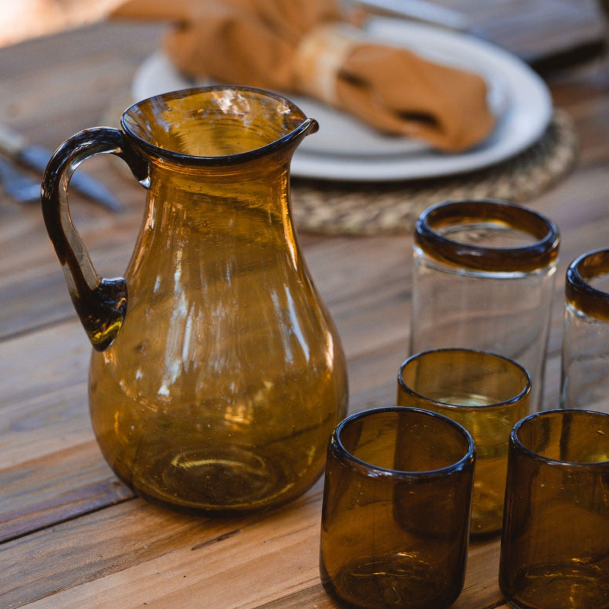 Pure Salt x Tirzah Luther Amber Pitcher - Pure Salt Shoppe