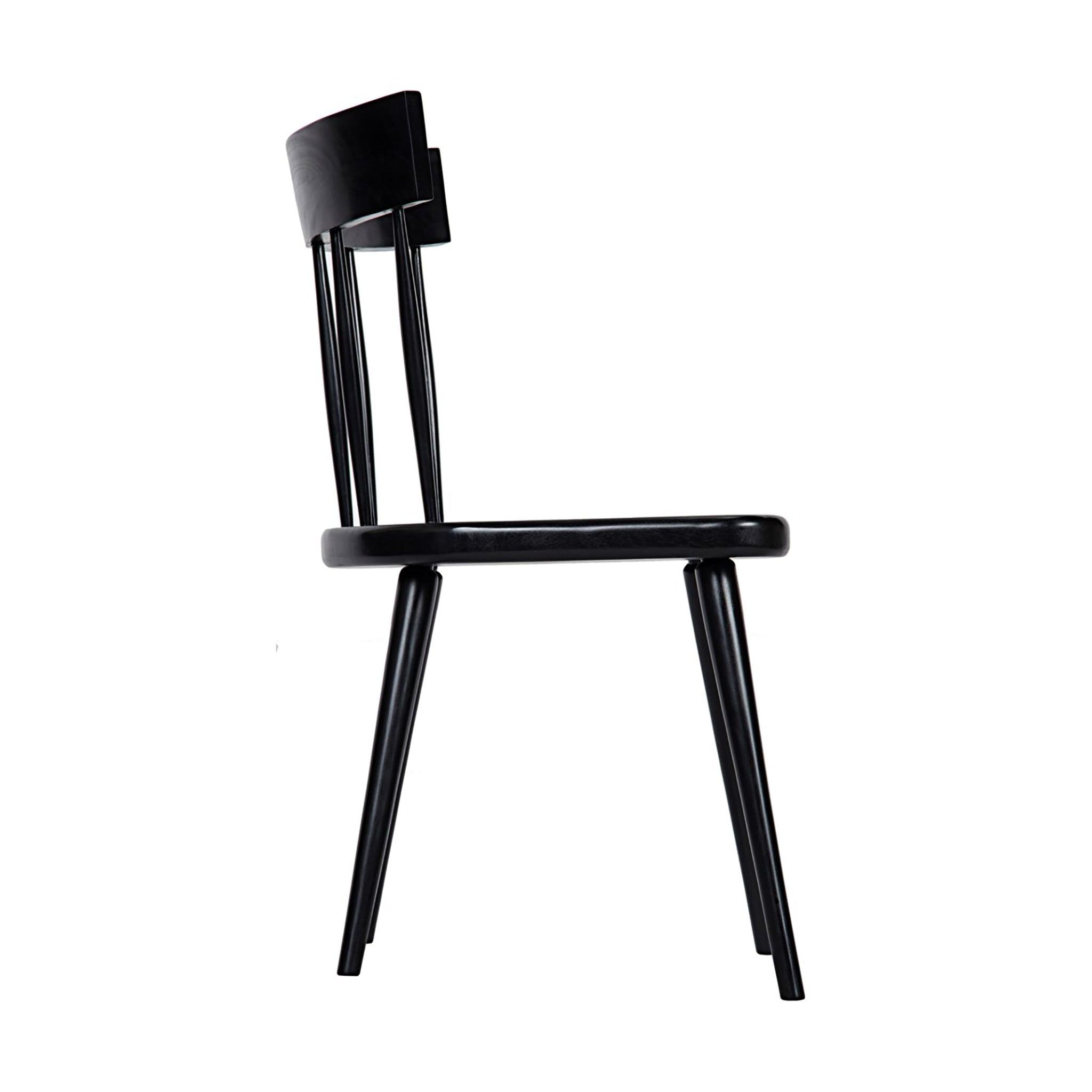Randall Dining Chair Hand Rubbed Black - Pure Salt Shoppe