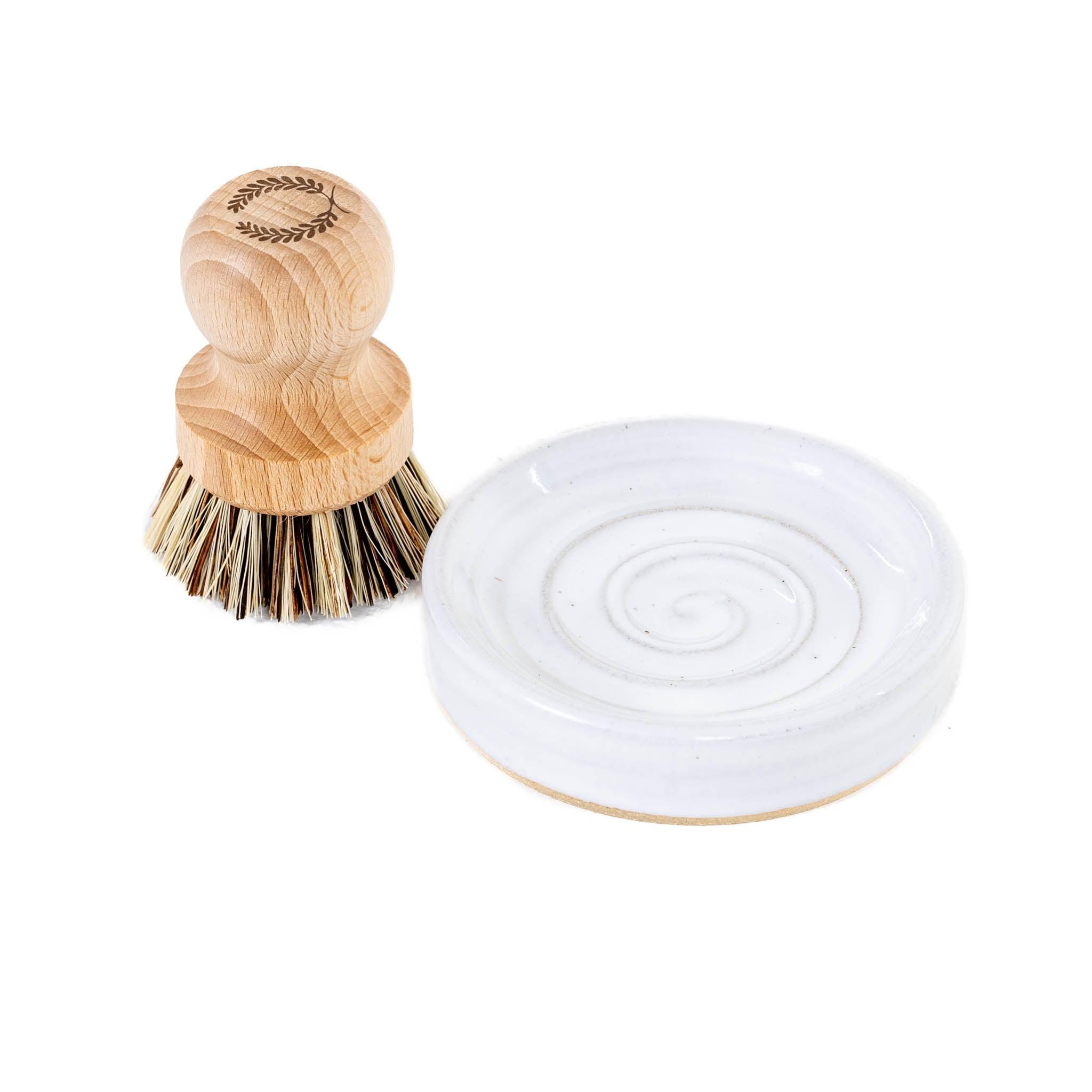 Ridley Laurel Pot Brush Set - Pure Salt Shoppe