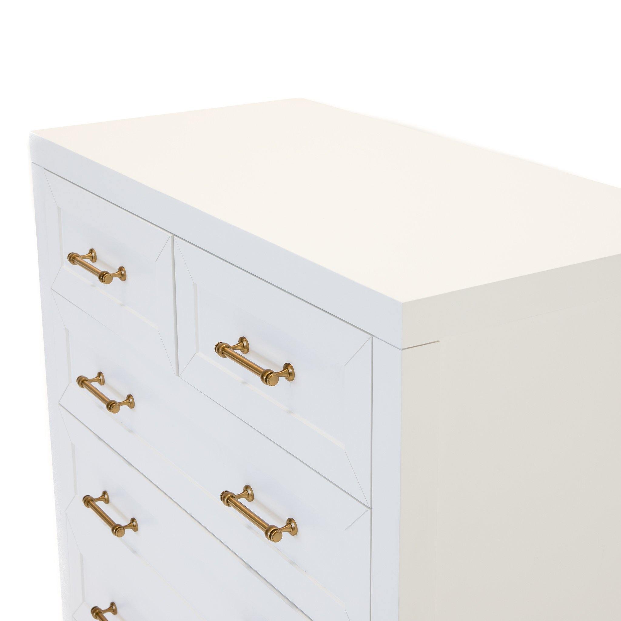 Sydney 5 Drawer High Chest - Pure Salt Shoppe