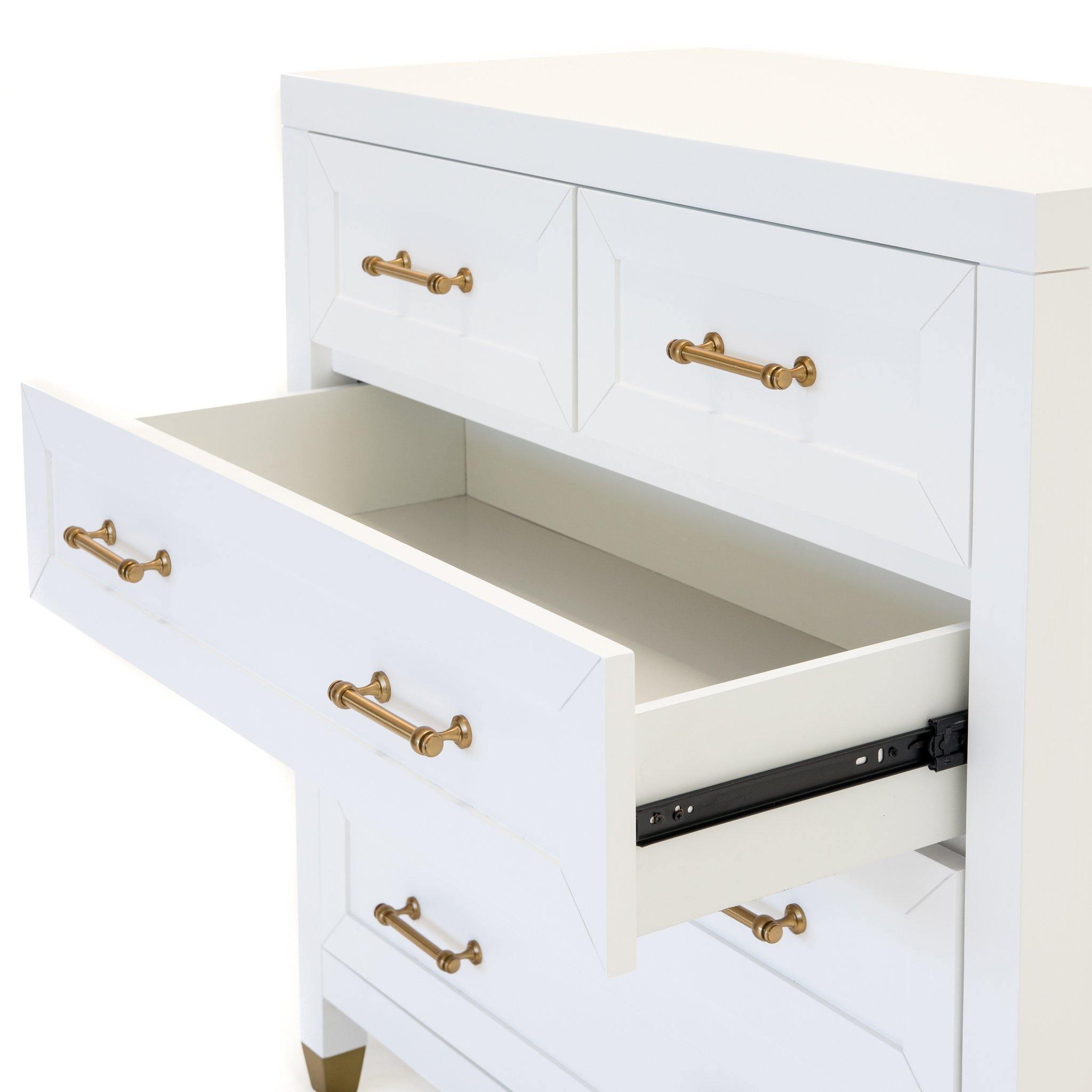 Sydney 5 Drawer High Chest - Pure Salt Shoppe