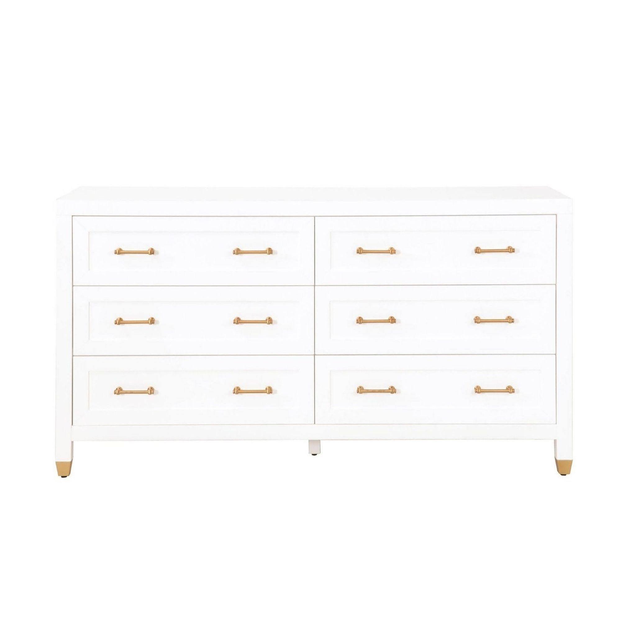 Sydney 6 Drawer Double Dresser - Pure Salt Shoppe