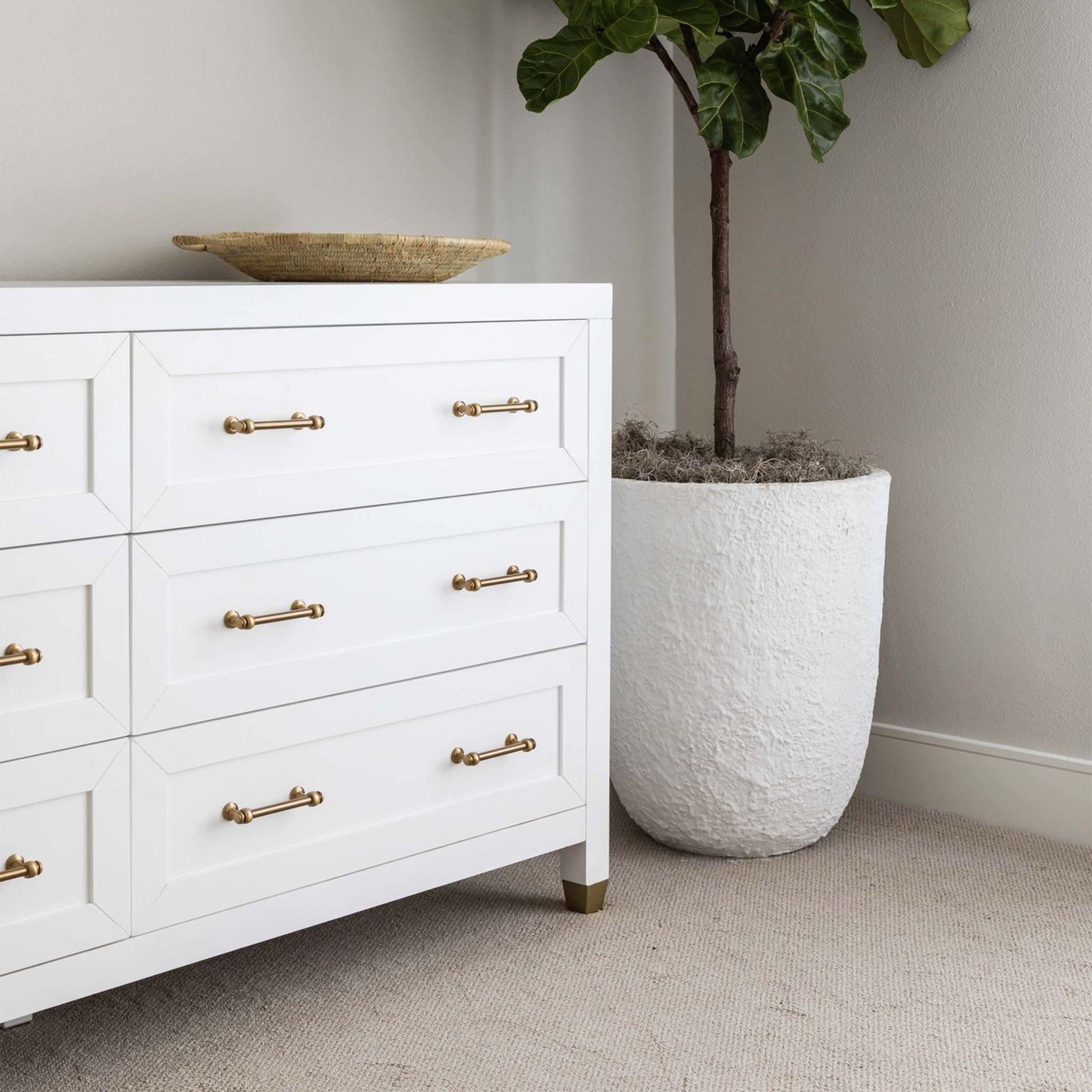Sydney 6 Drawer Double Dresser - Pure Salt Shoppe