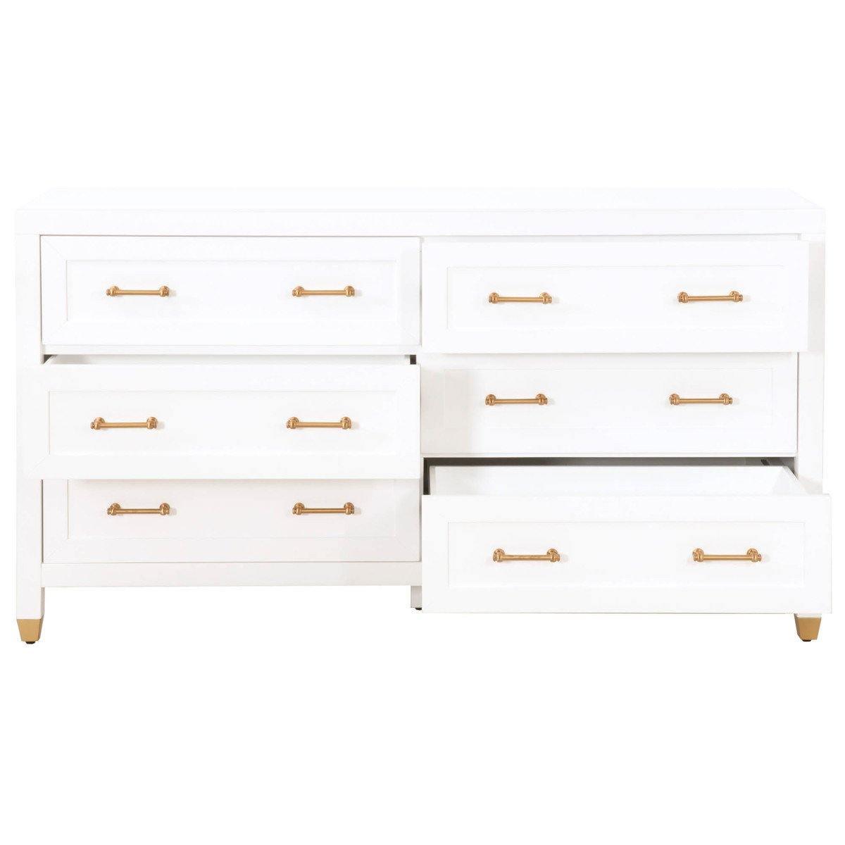 Sydney 6 Drawer Double Dresser - Pure Salt Shoppe