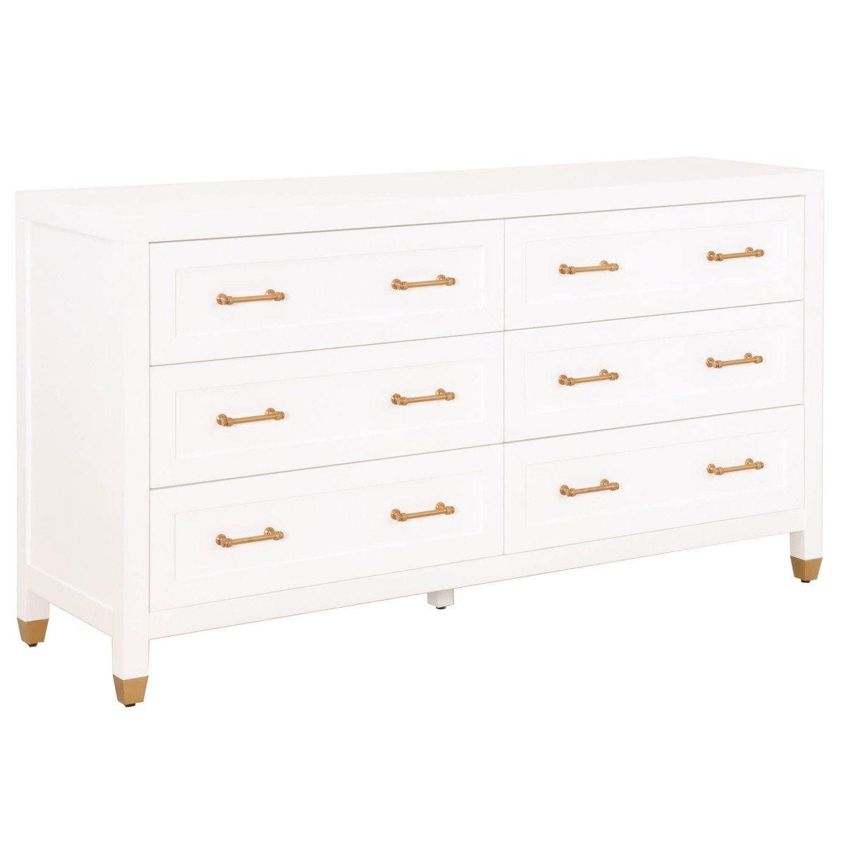 Sydney 6 Drawer Double Dresser - Pure Salt Shoppe