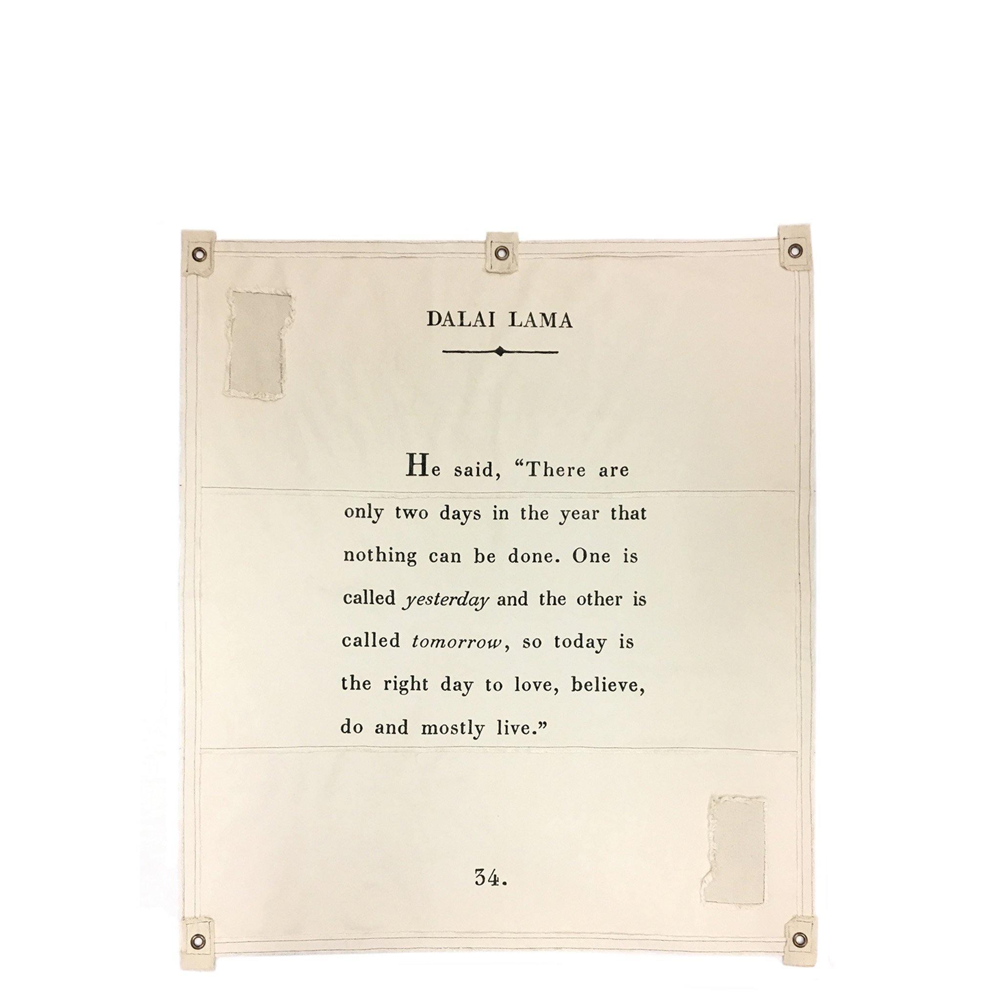 The Dalai Lama Tarp - Pure Salt Shoppe