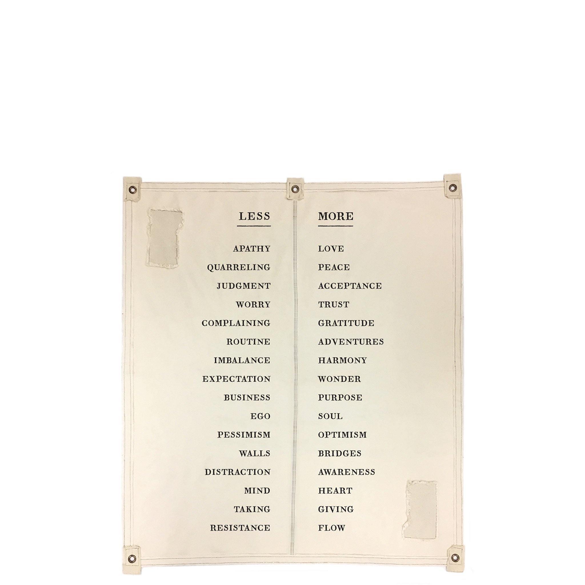 The Less & More Tarp - Pure Salt Shoppe