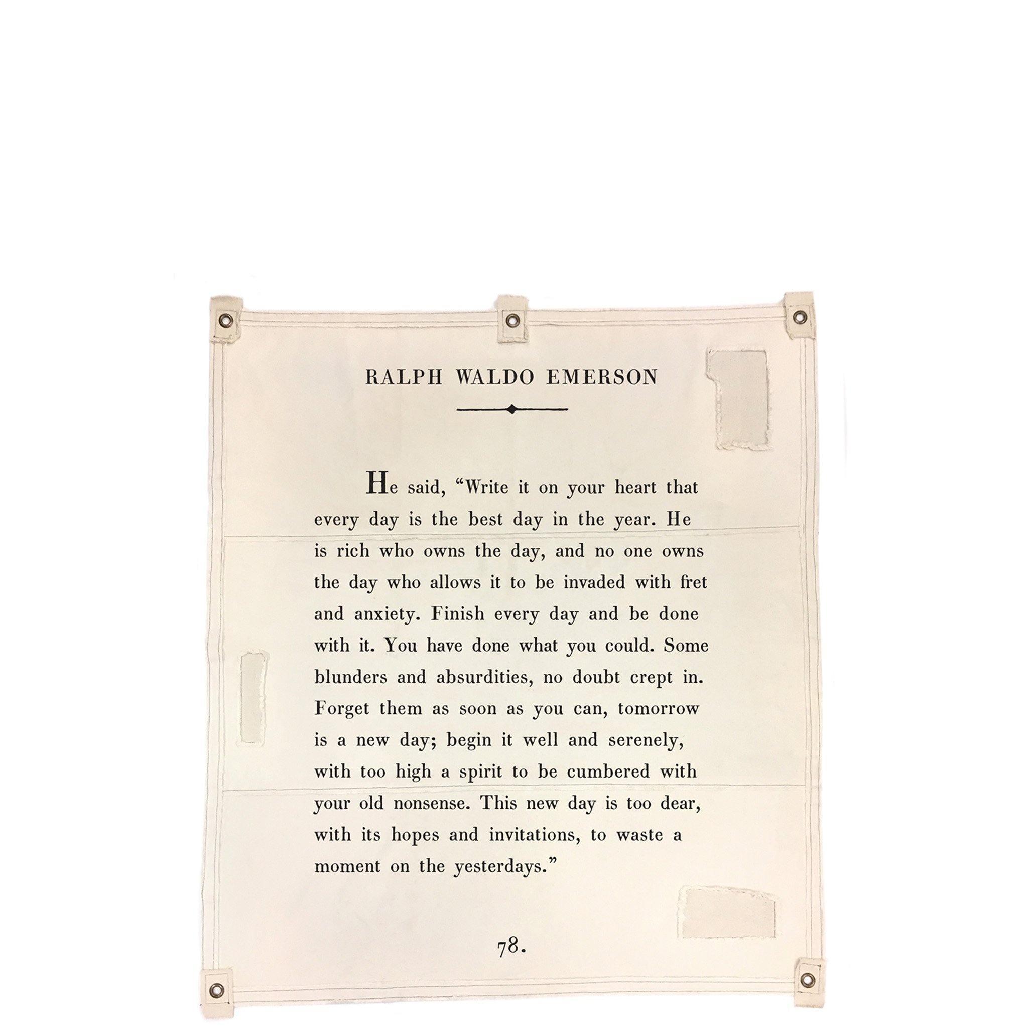 The Ralph Waldo Emerson Tarp - Pure Salt Shoppe