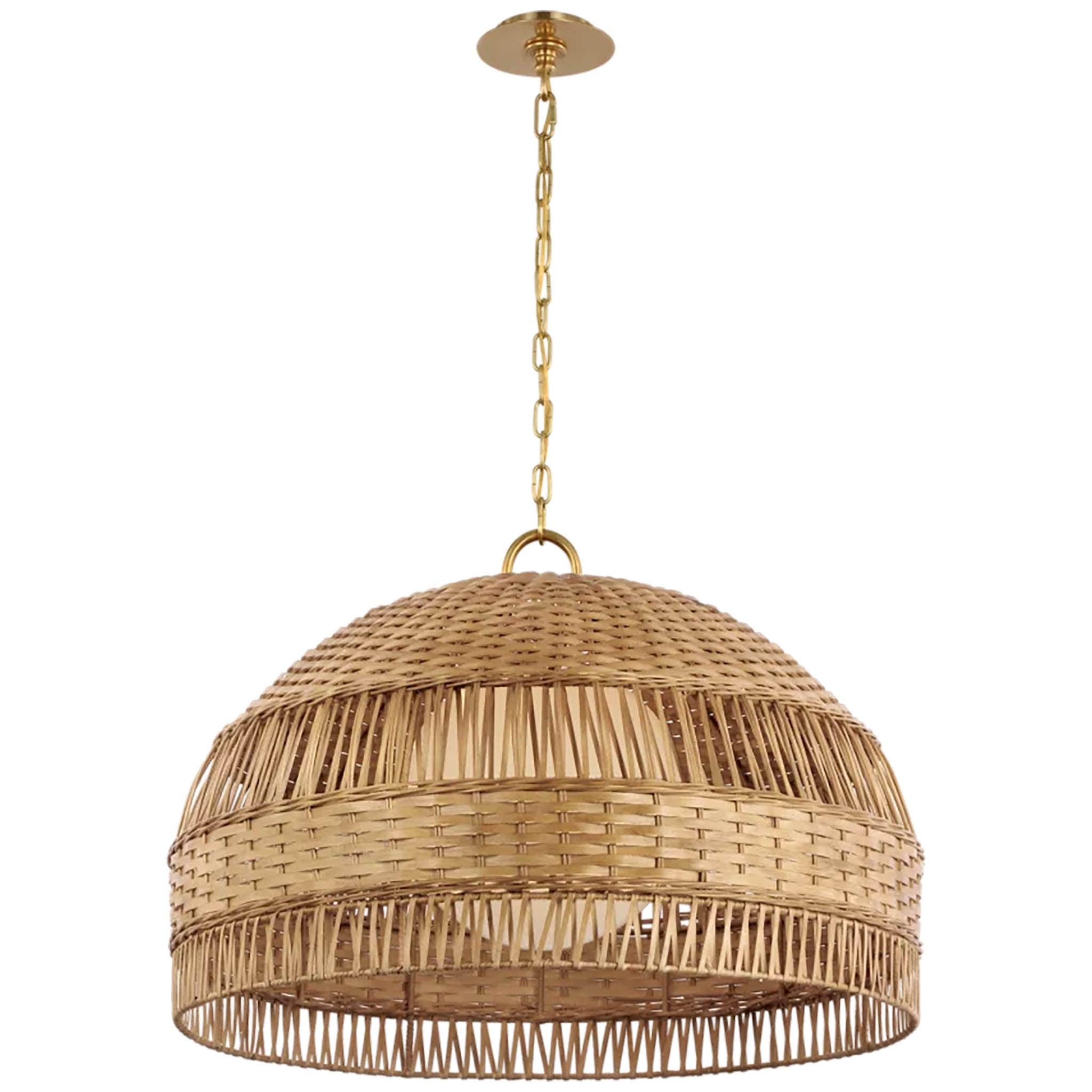 Whit Extra Large Dome Hanging Shade - Pure Salt Shoppe