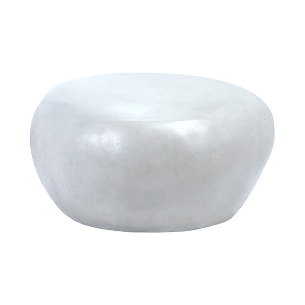 White Stone Side Table - Pure Salt Shoppe