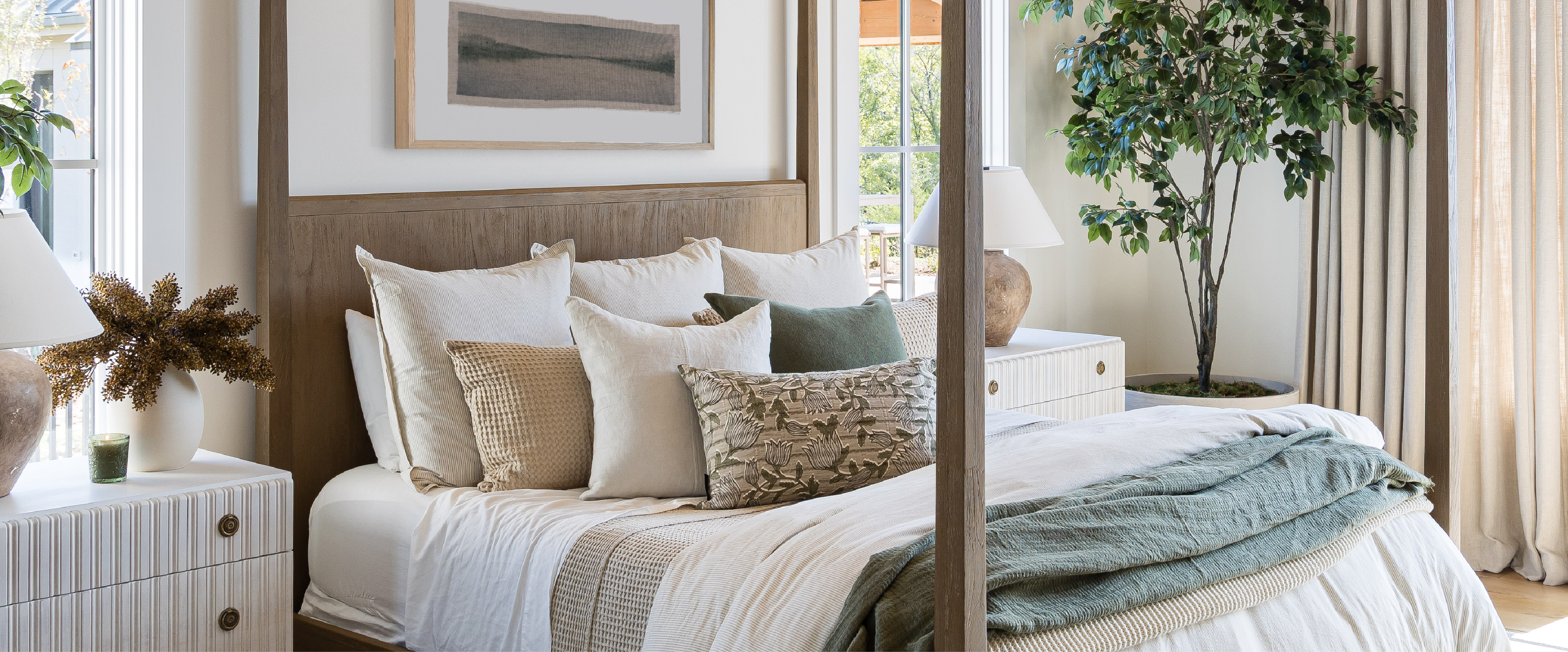 A photo of a bedroom