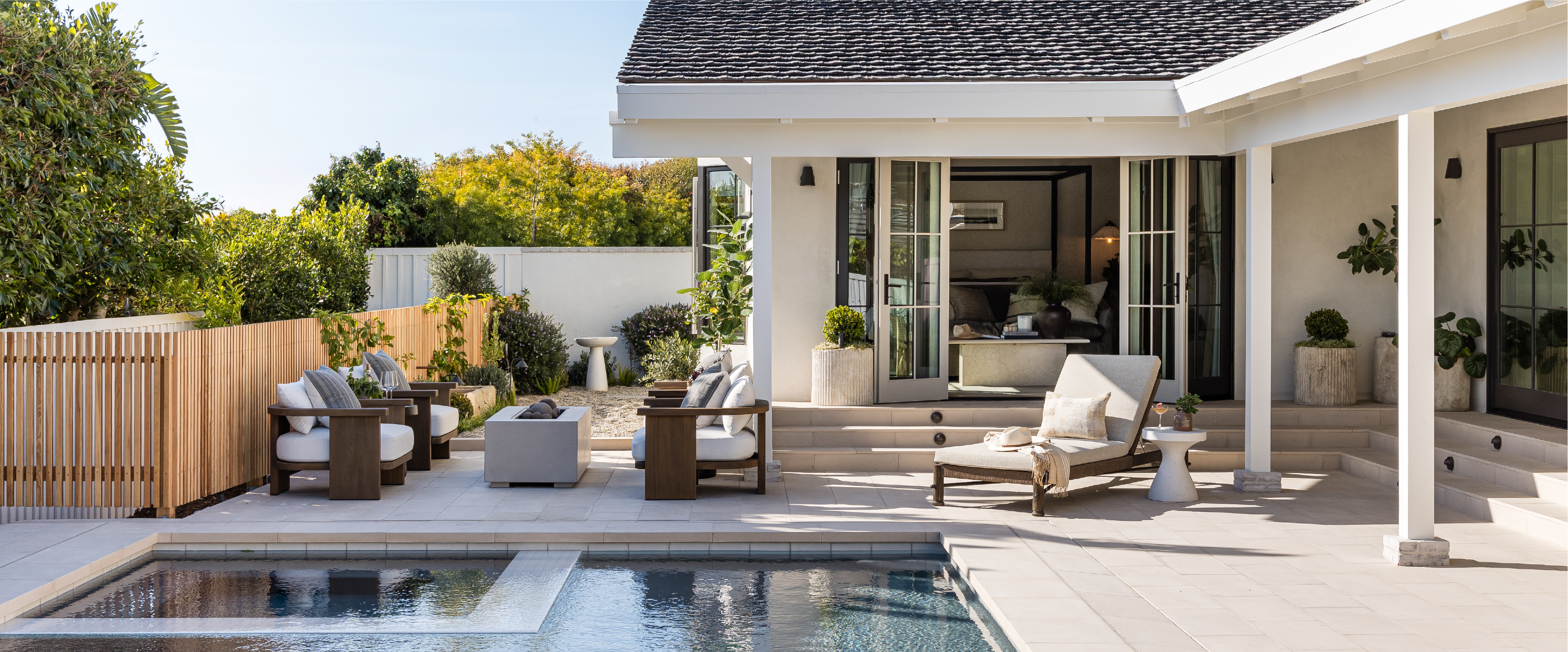 A photo of an outdoor living area