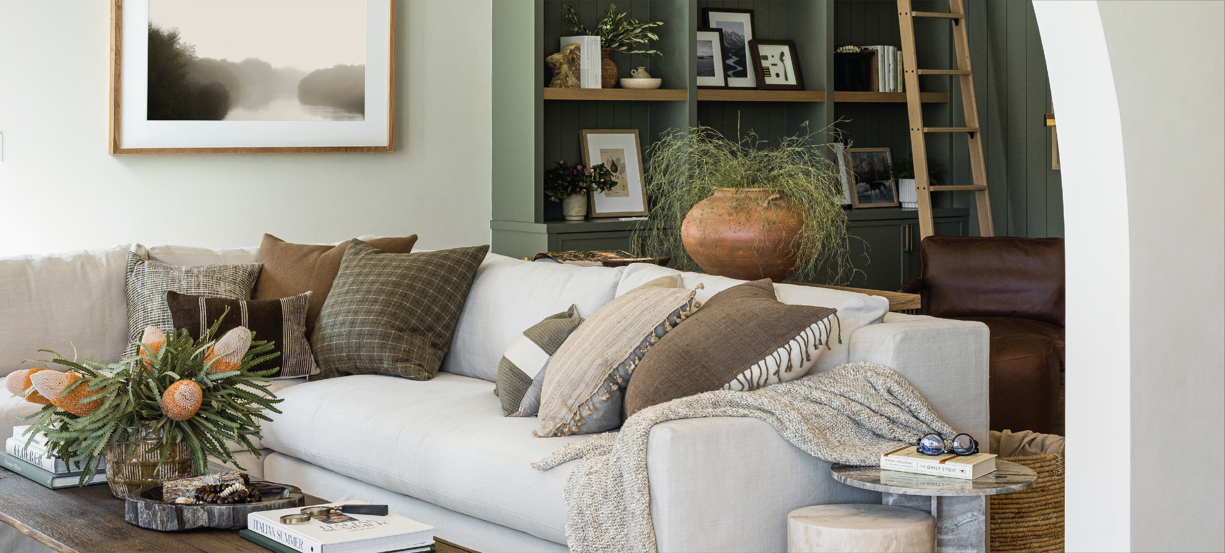 Palos Verdes Project - Living Room 