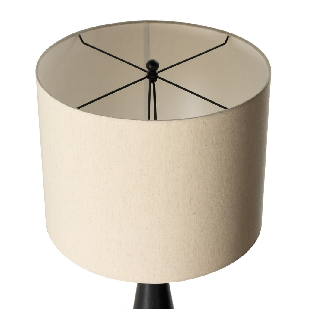 Inez Floor Lamp - Pure Salt 