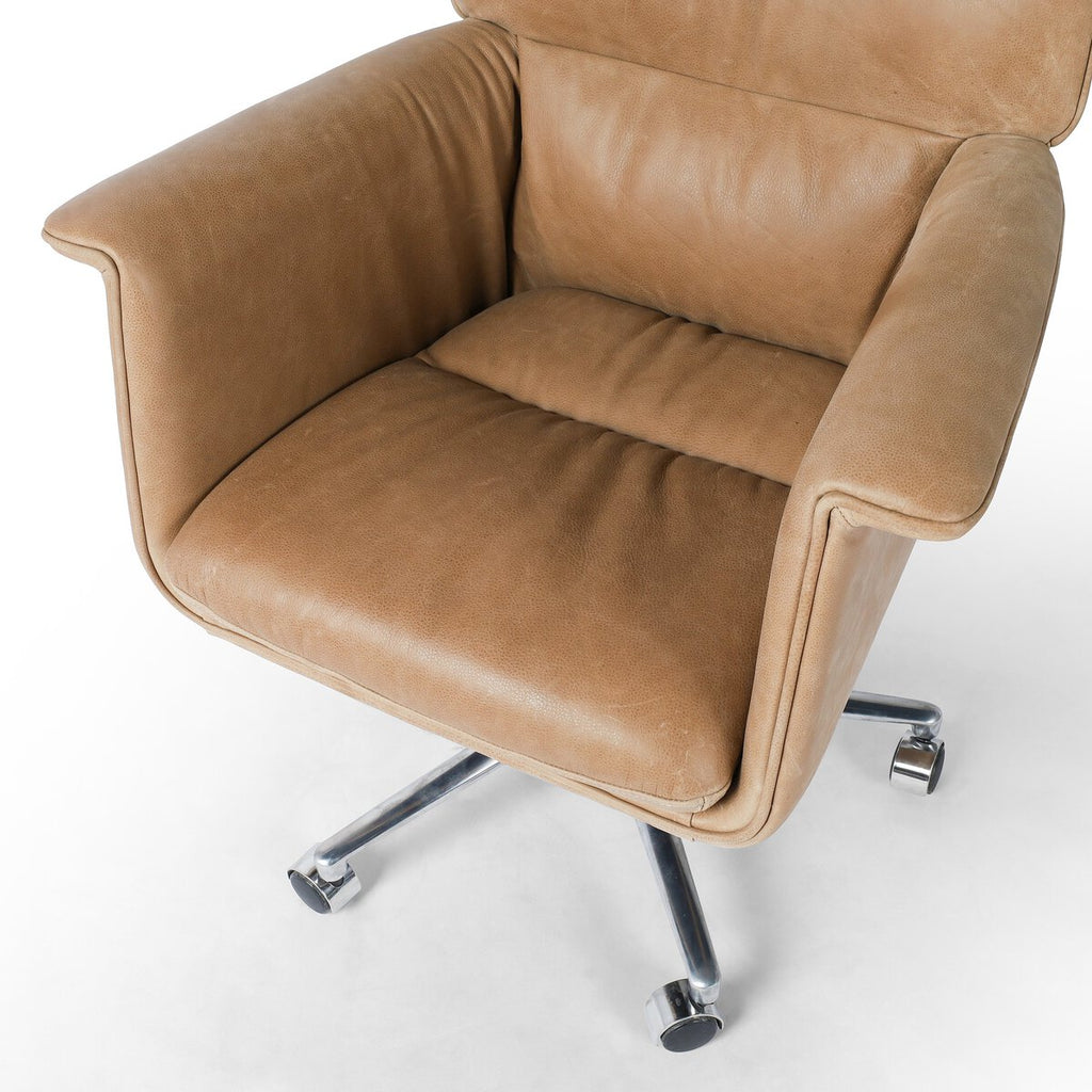 Ridley Desk Chair- Pure Salt