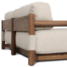 Delano Outdoor Sofa, 91" - Pure salt